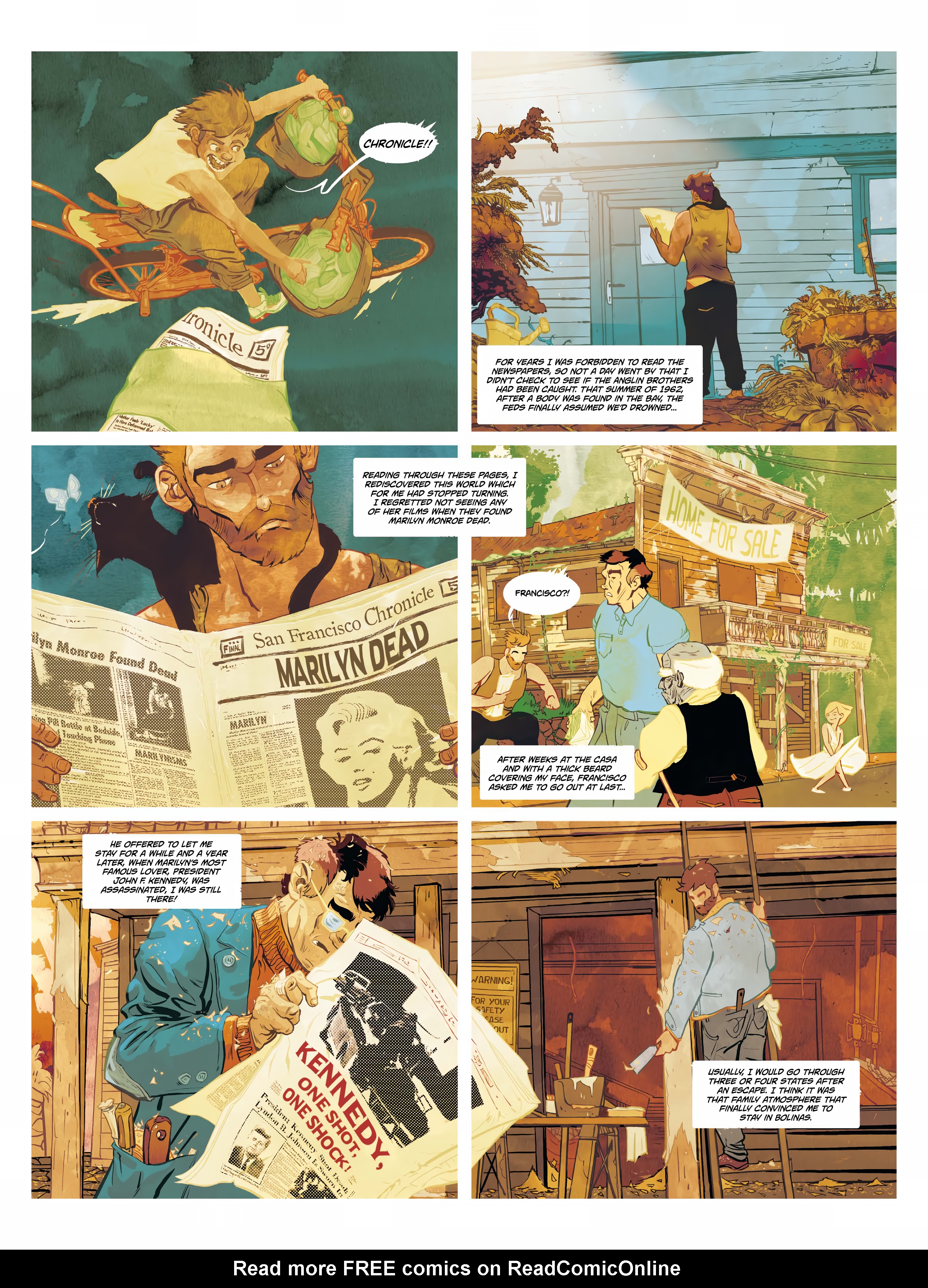 Read online Frank Lee: After Alcatraz comic -  Issue # TPB - 33