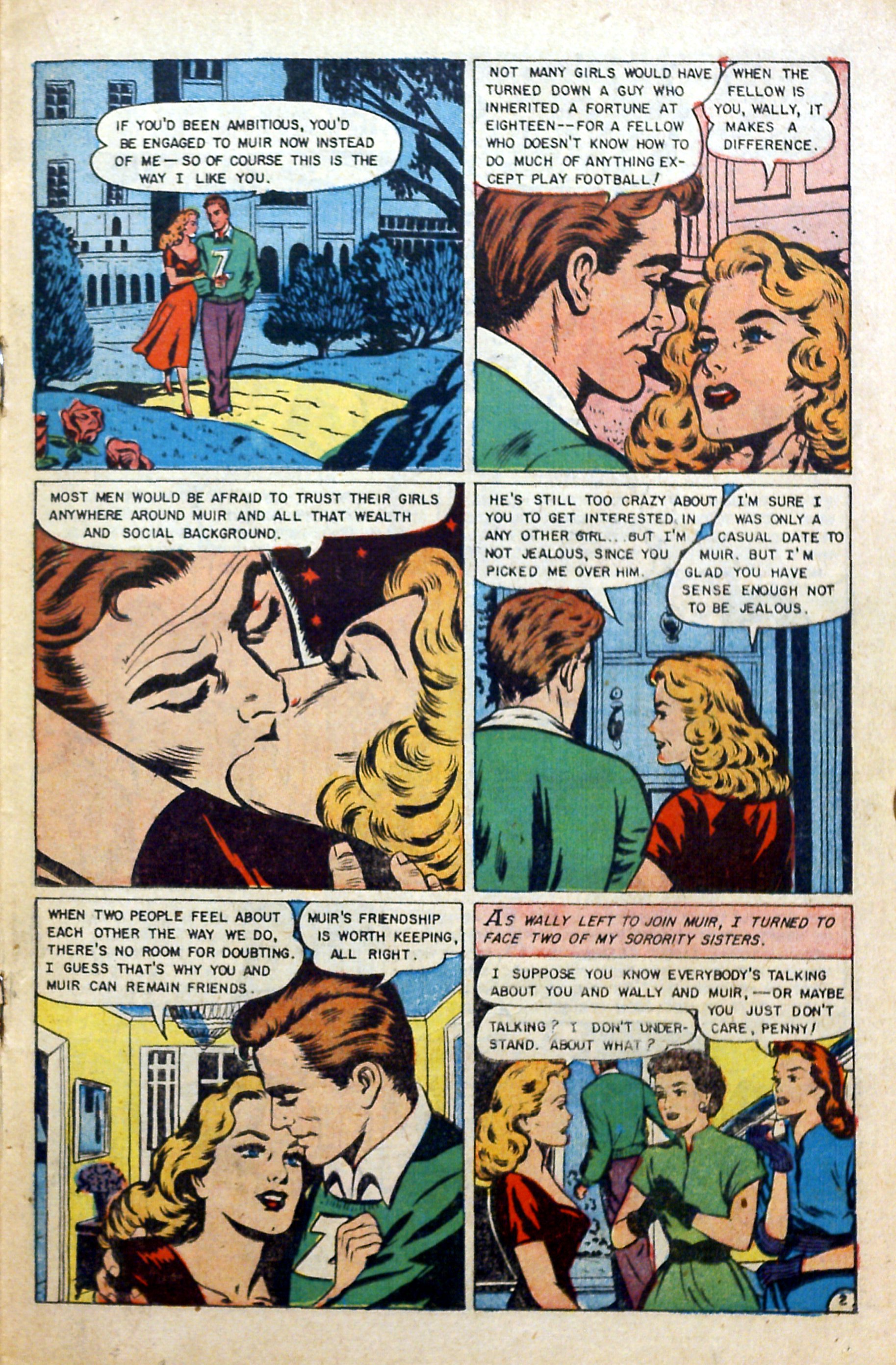 Read online Glamorous Romances comic -  Issue #73 - 19