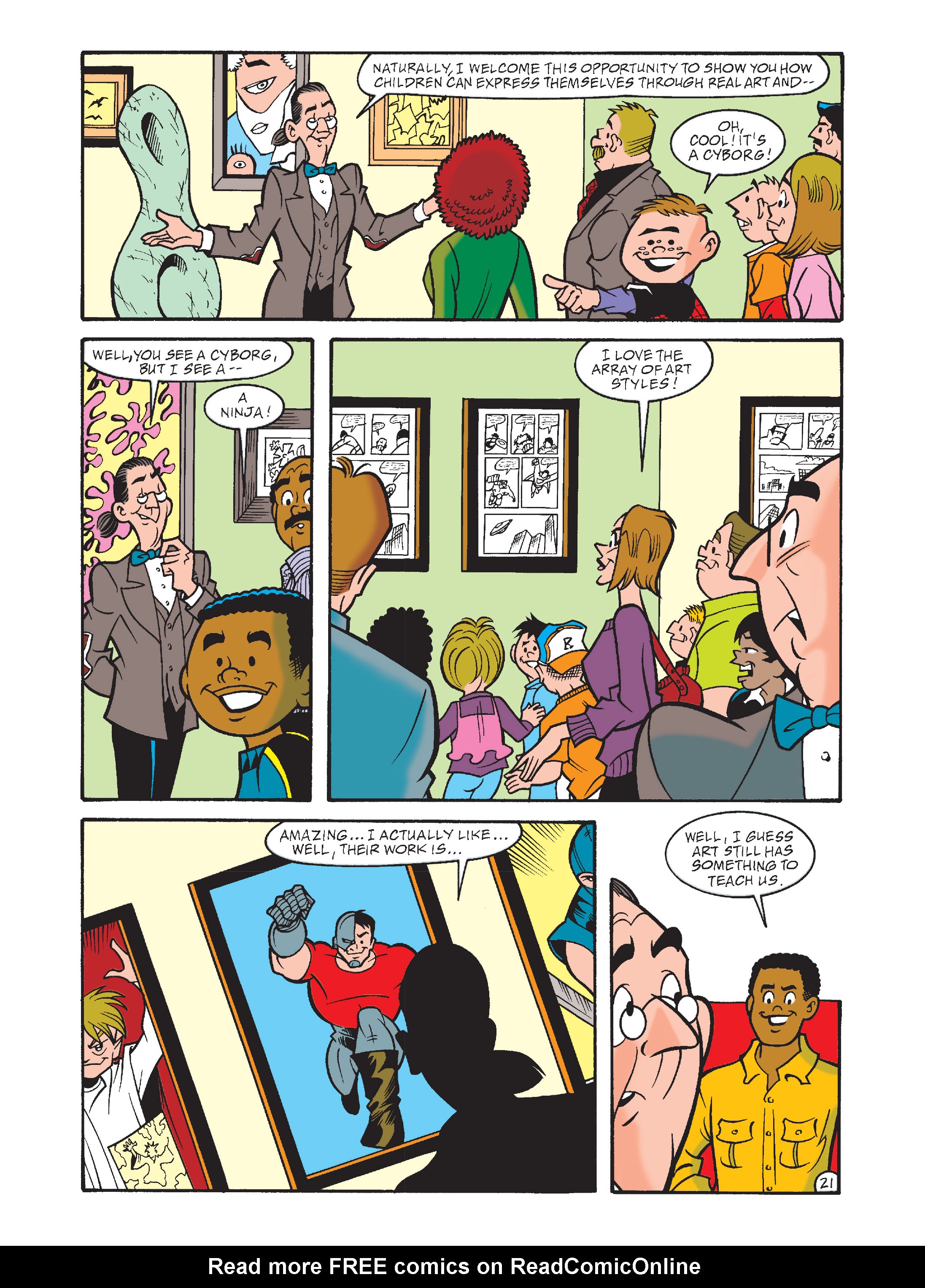 Read online Archie's Funhouse Double Digest comic -  Issue #8 - 56