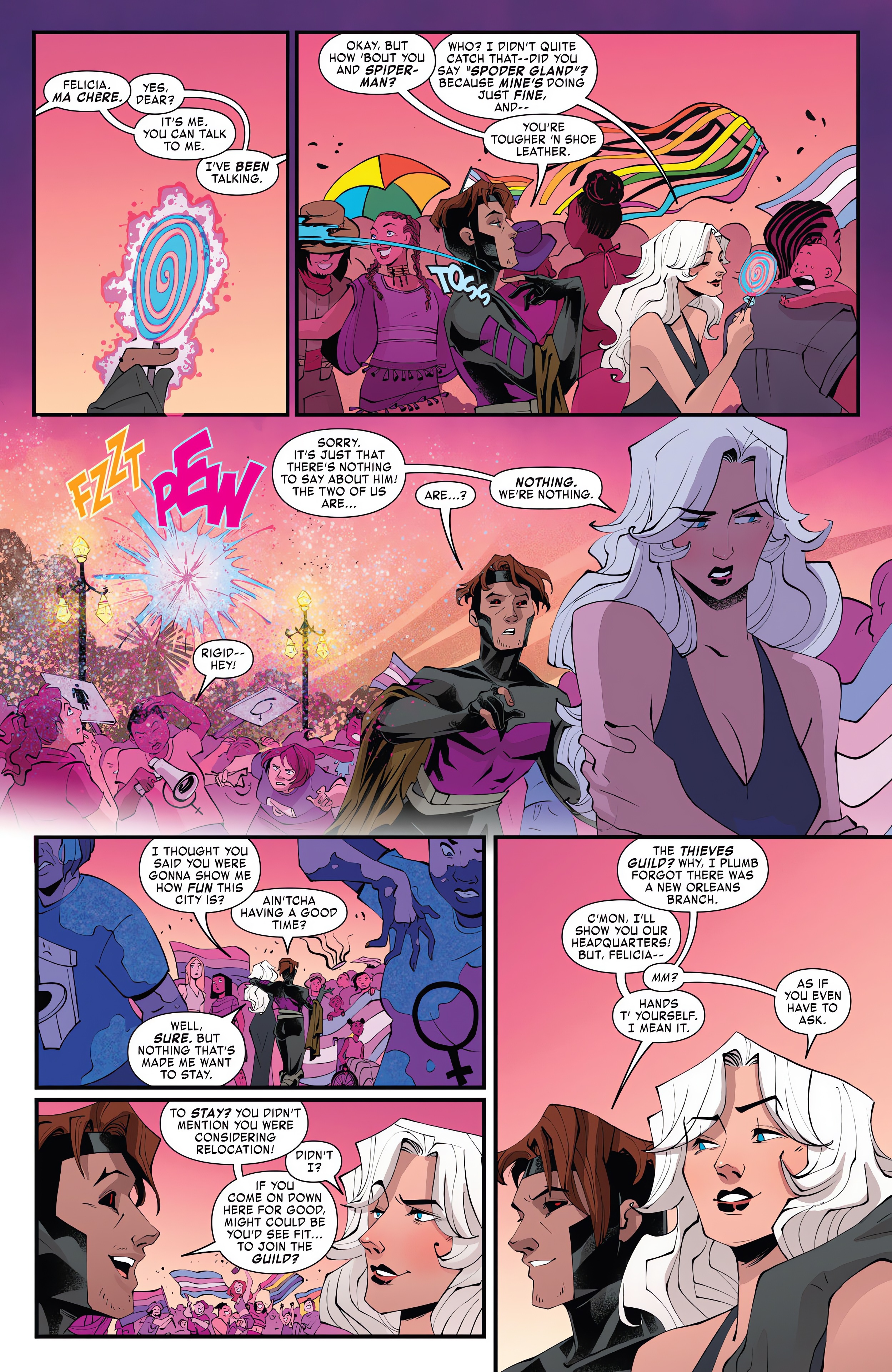 Read online Marvel's Voices: Pride (2023) comic -  Issue # TPB - 48