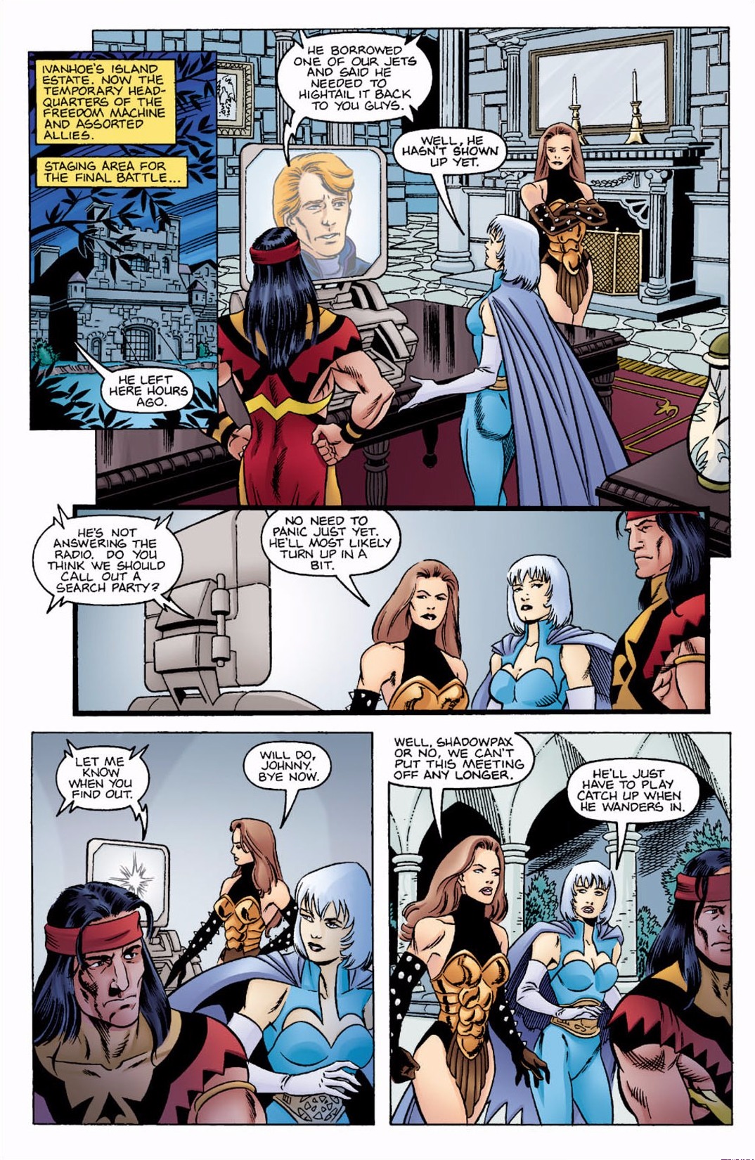 Read online Pantheon comic -  Issue #11 - 16
