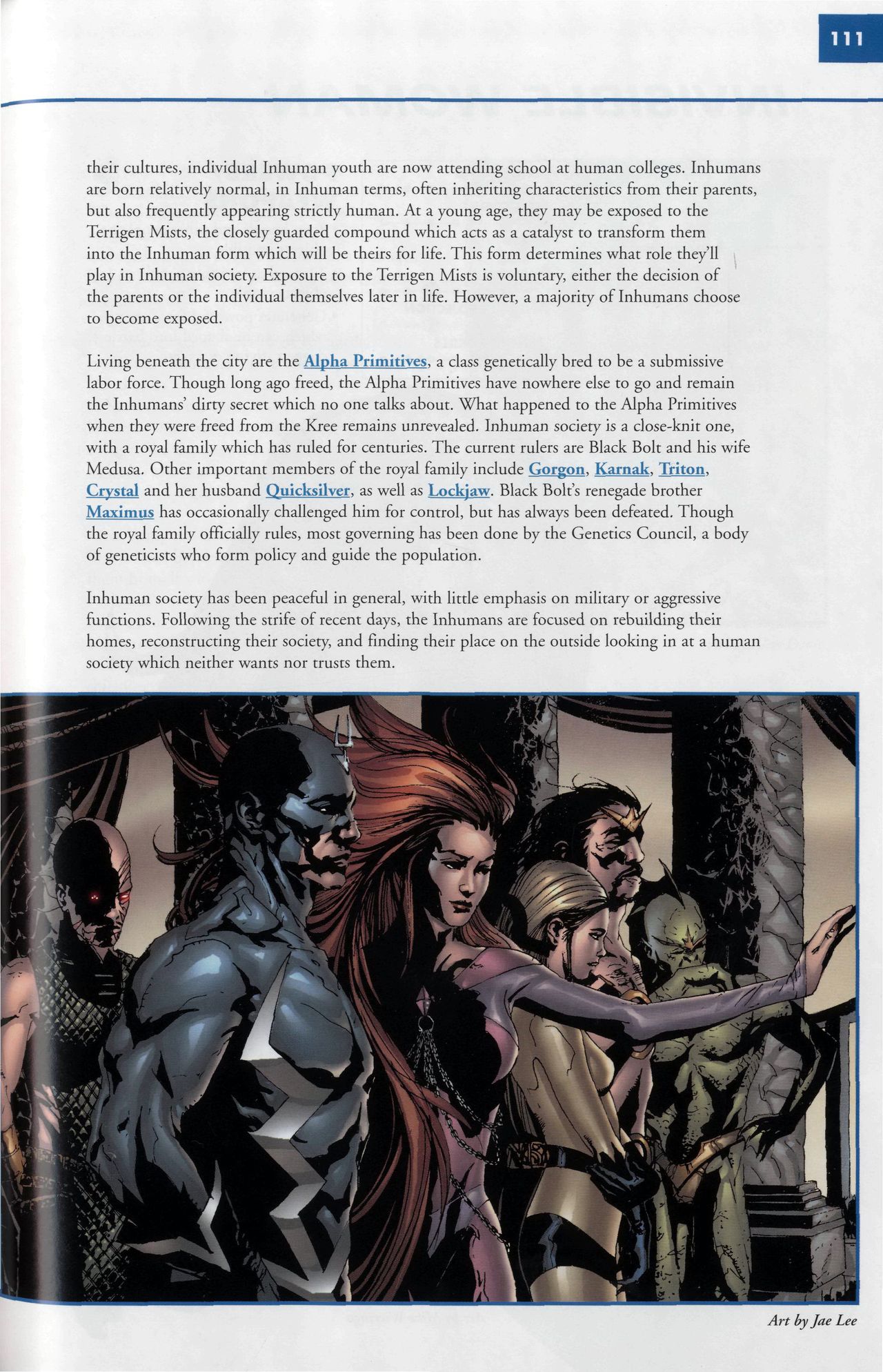 Read online Marvel Encyclopedia comic -  Issue # TPB 6 - 114