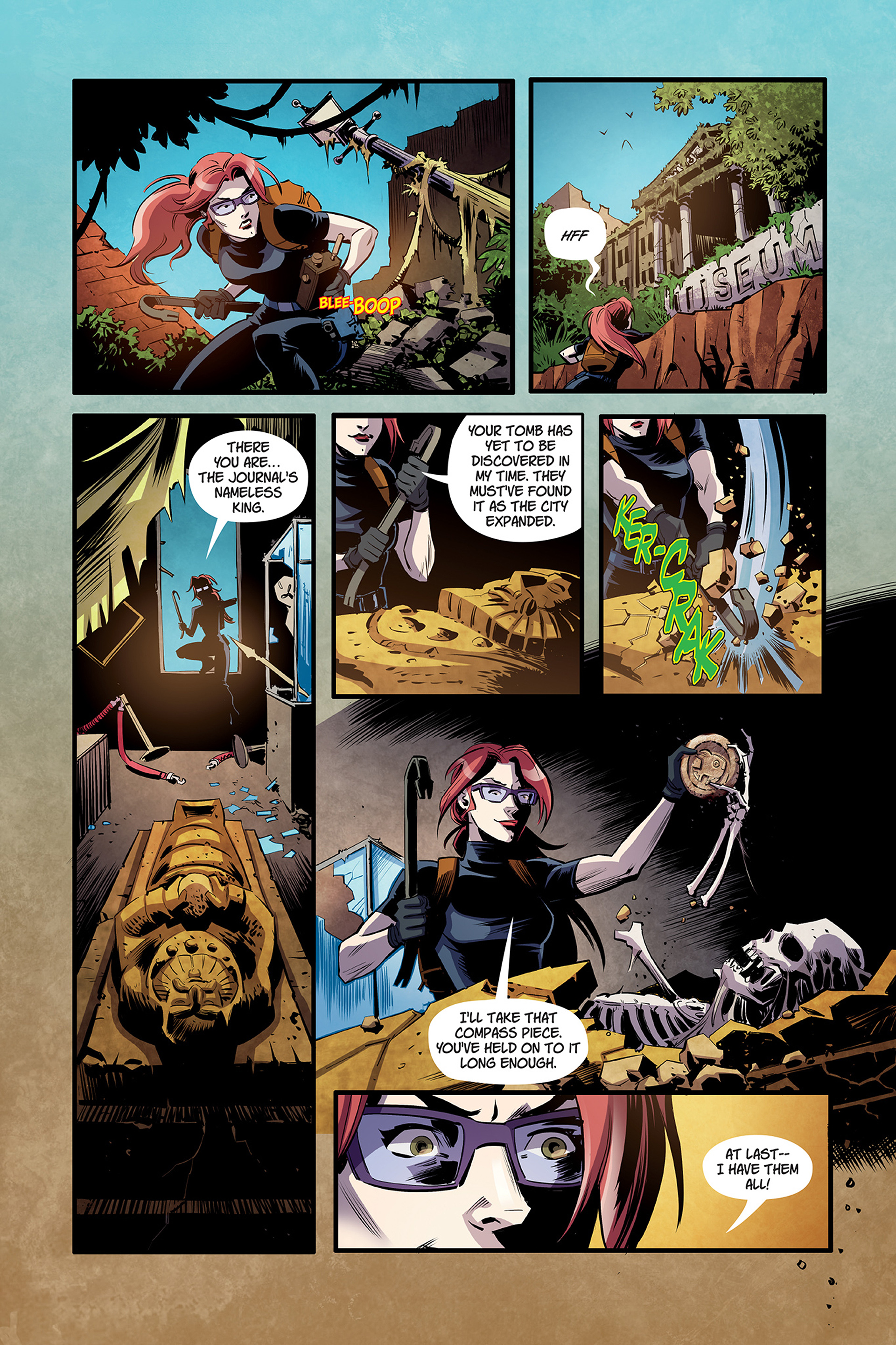 Read online Trackers Presents: Captain Nick & The Explorer Society - Compass of Mems comic -  Issue # TPB (Part 2) - 16