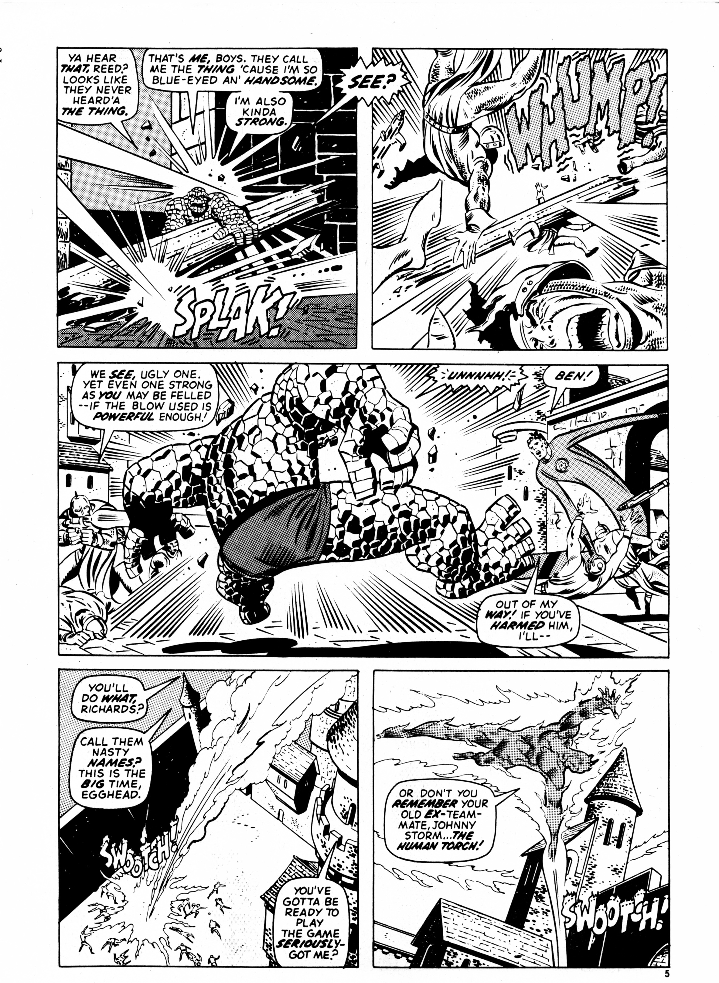 Read online Fantastic Four (1982) comic -  Issue #5 - 5