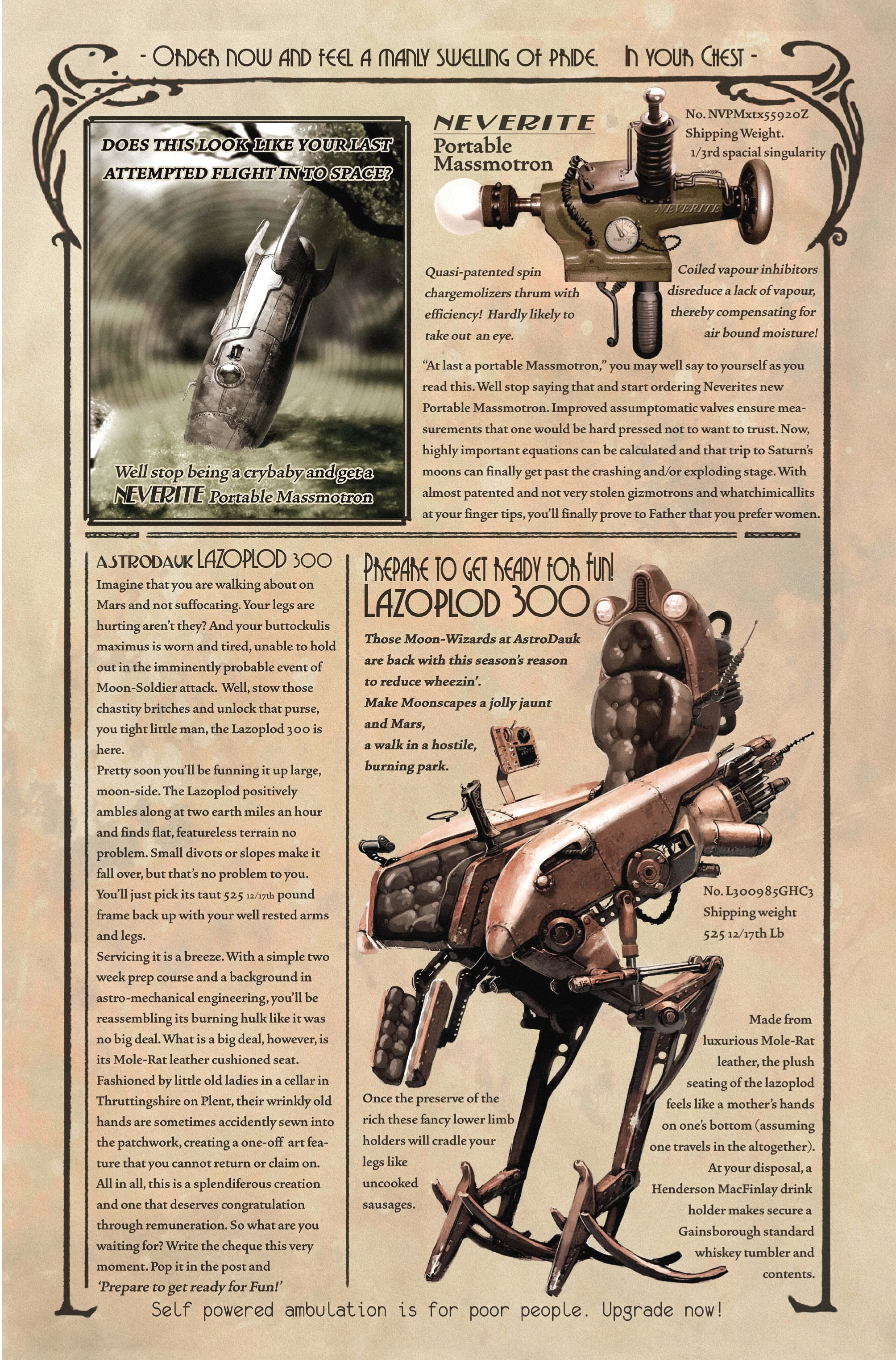 Read online Dr. Grordbort Onslaught comic -  Issue # TPB - 32