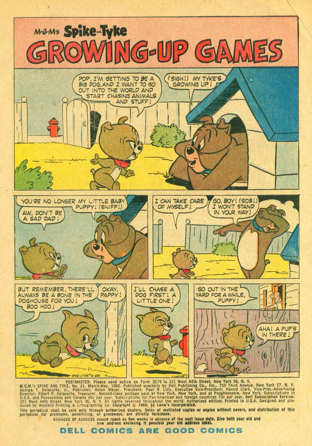 Read online M.G.M's Spike and Tyke comic -  Issue #21 - 3