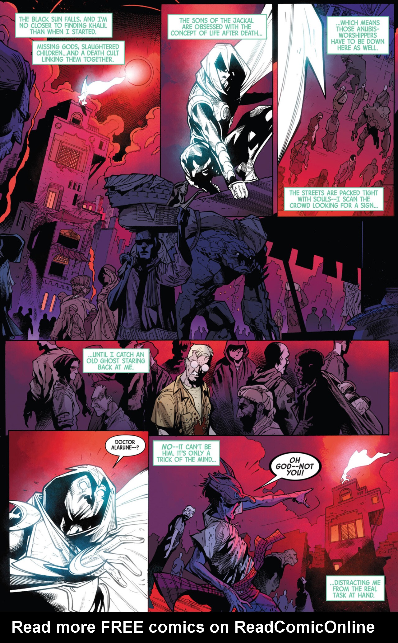 Read online Moon Knight: City of the Dead comic -  Issue #1 - 19