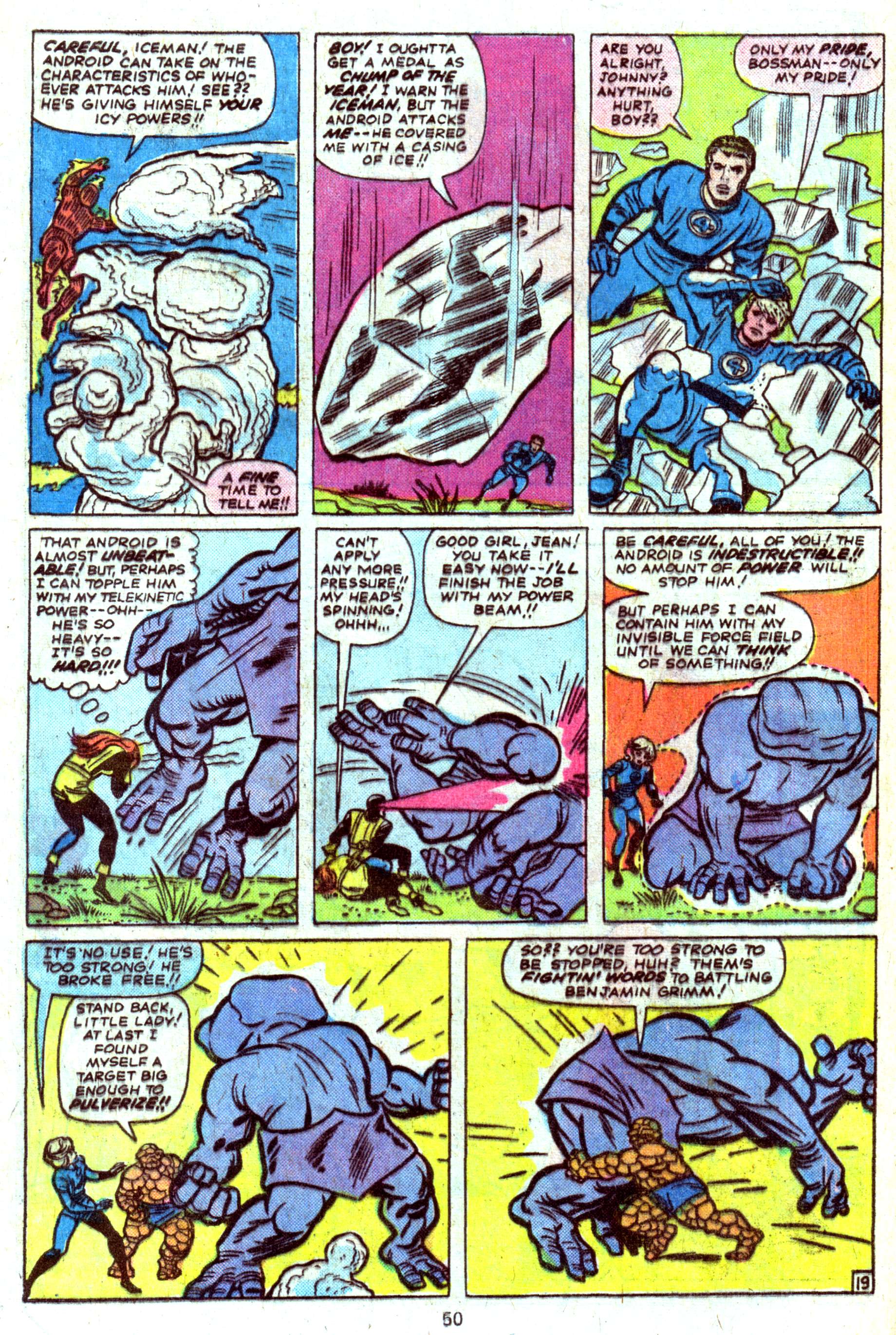 Read online Giant-Size Fantastic Four comic -  Issue #4 - 52