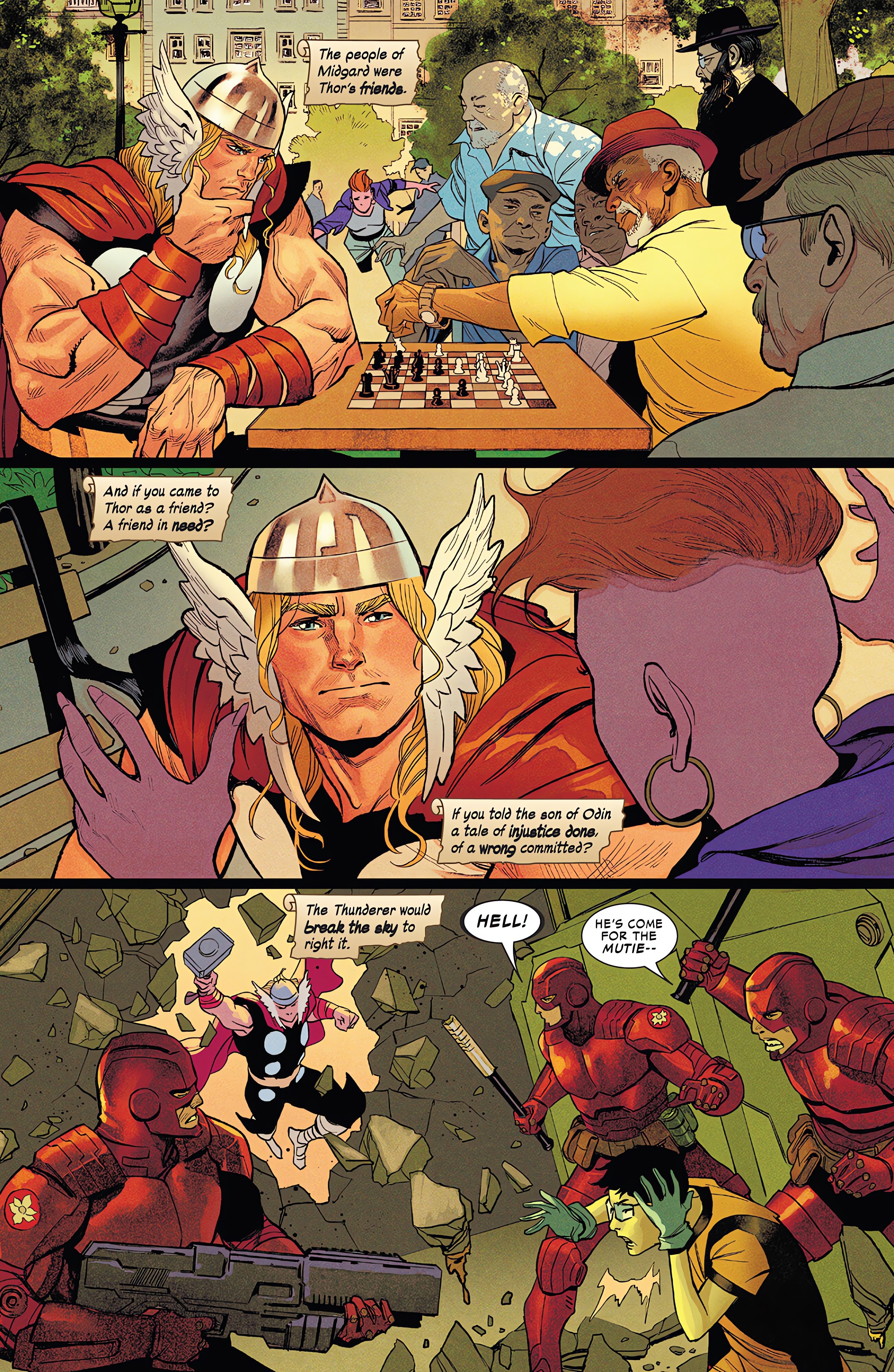 Read online The Immortal Thor comic -  Issue #1 - 23