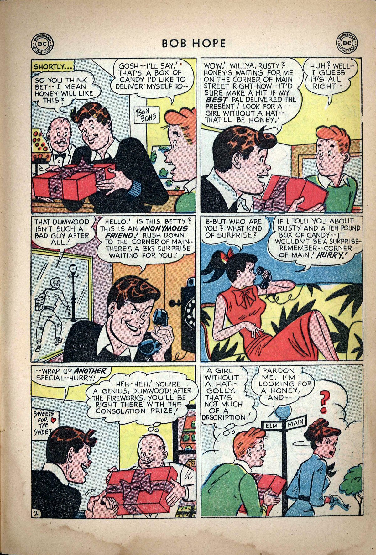 Read online The Adventures of Bob Hope comic -  Issue #23 - 39