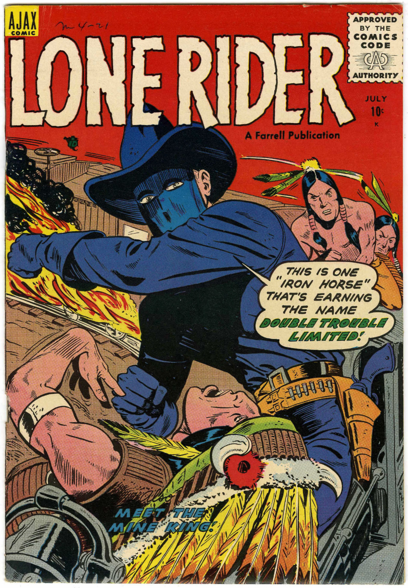 Read online The Lone Rider comic -  Issue #26 - 1