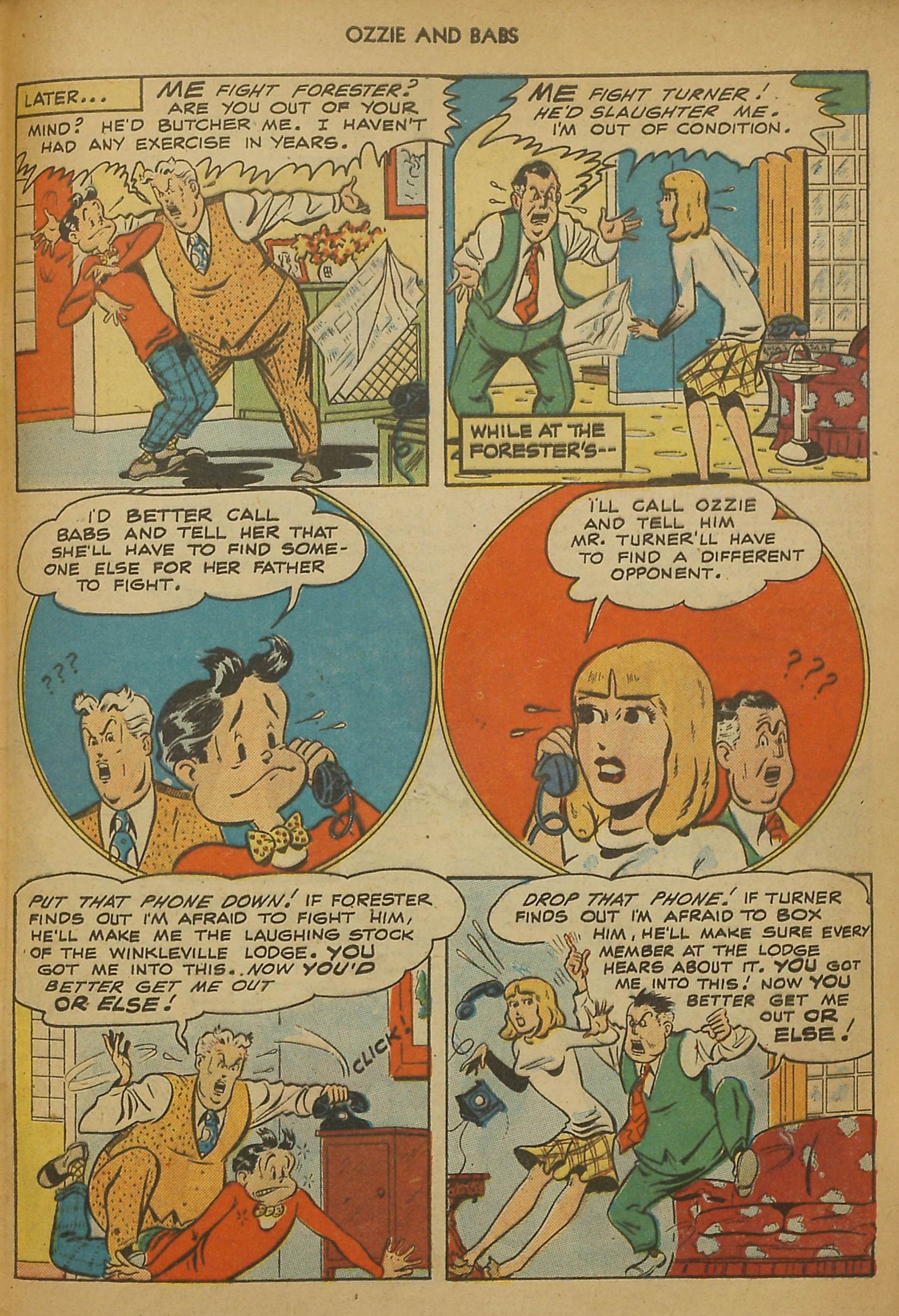 Read online Ozzie And Babs comic -  Issue #3 - 45