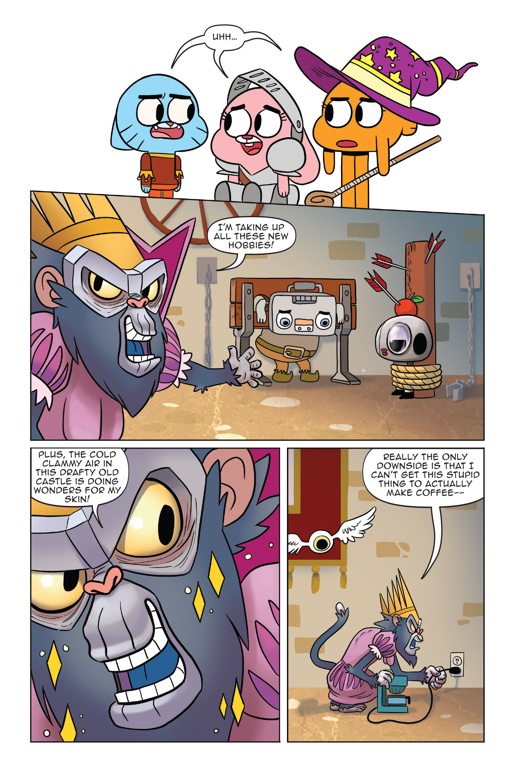 Read online The Amazing World of Gumball: Fairy Tale Trouble comic -  Issue # Full - 112