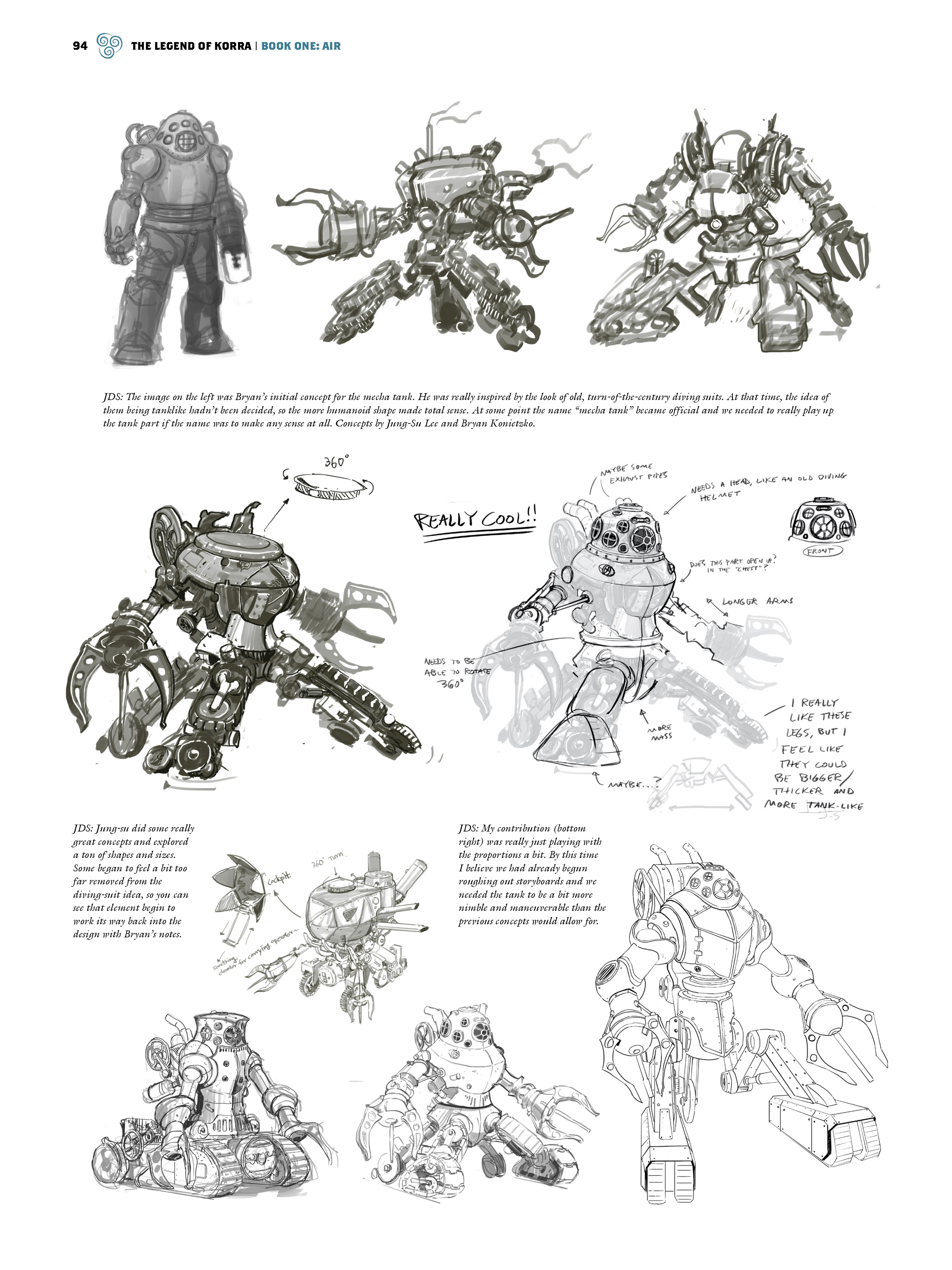 Read online The Legend of Korra: The Art of the Animated Series comic -  Issue # TPB 1 - 86