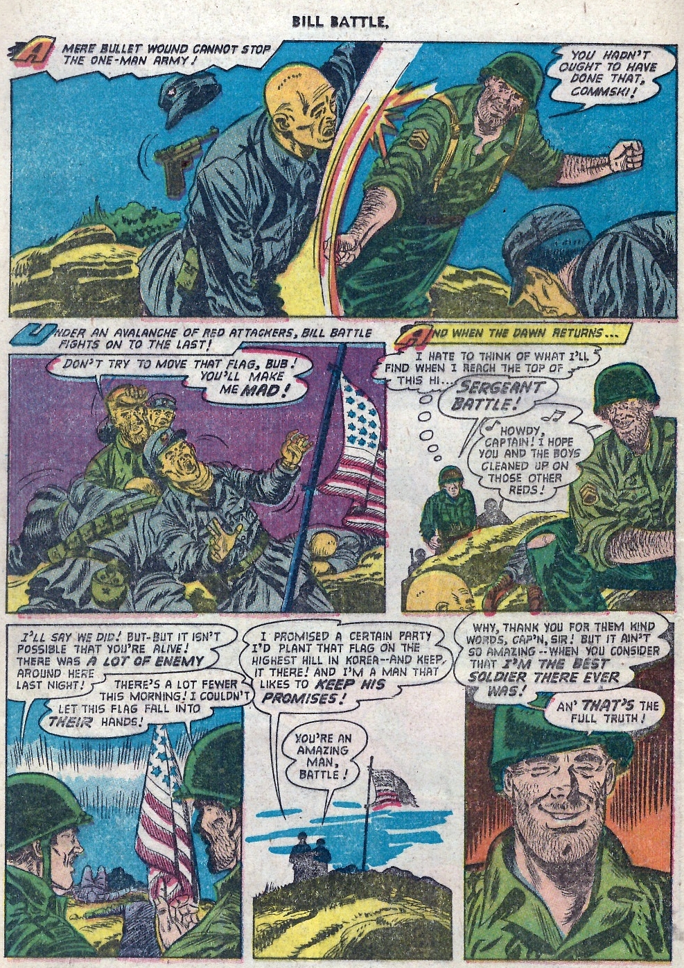 Read online Bill Battle: The One Man Army comic -  Issue #4 - 12