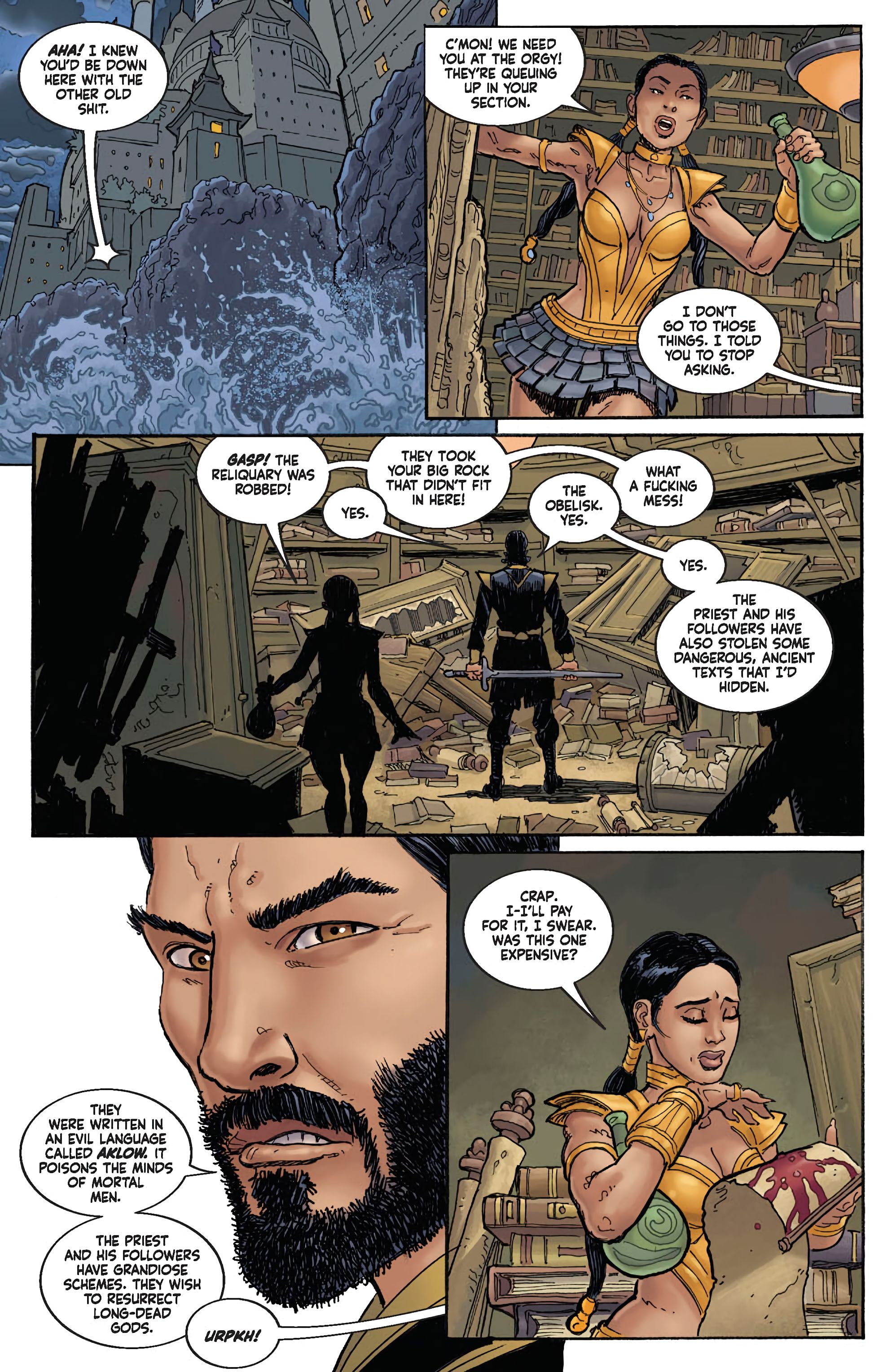 Read online BRZRKR: Poetry of Madness comic -  Issue # Full - 22