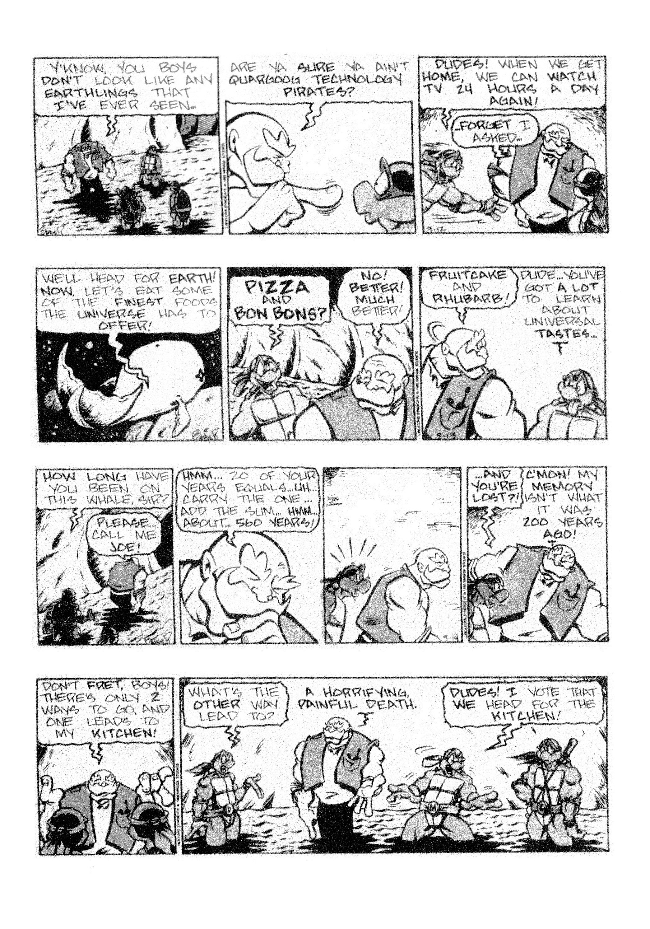 Read online Teenage Mutant Ninja Turtles: Complete Newspaper Daily Comic Strip Collection comic -  Issue # TPB 3 (Part 2) - 16