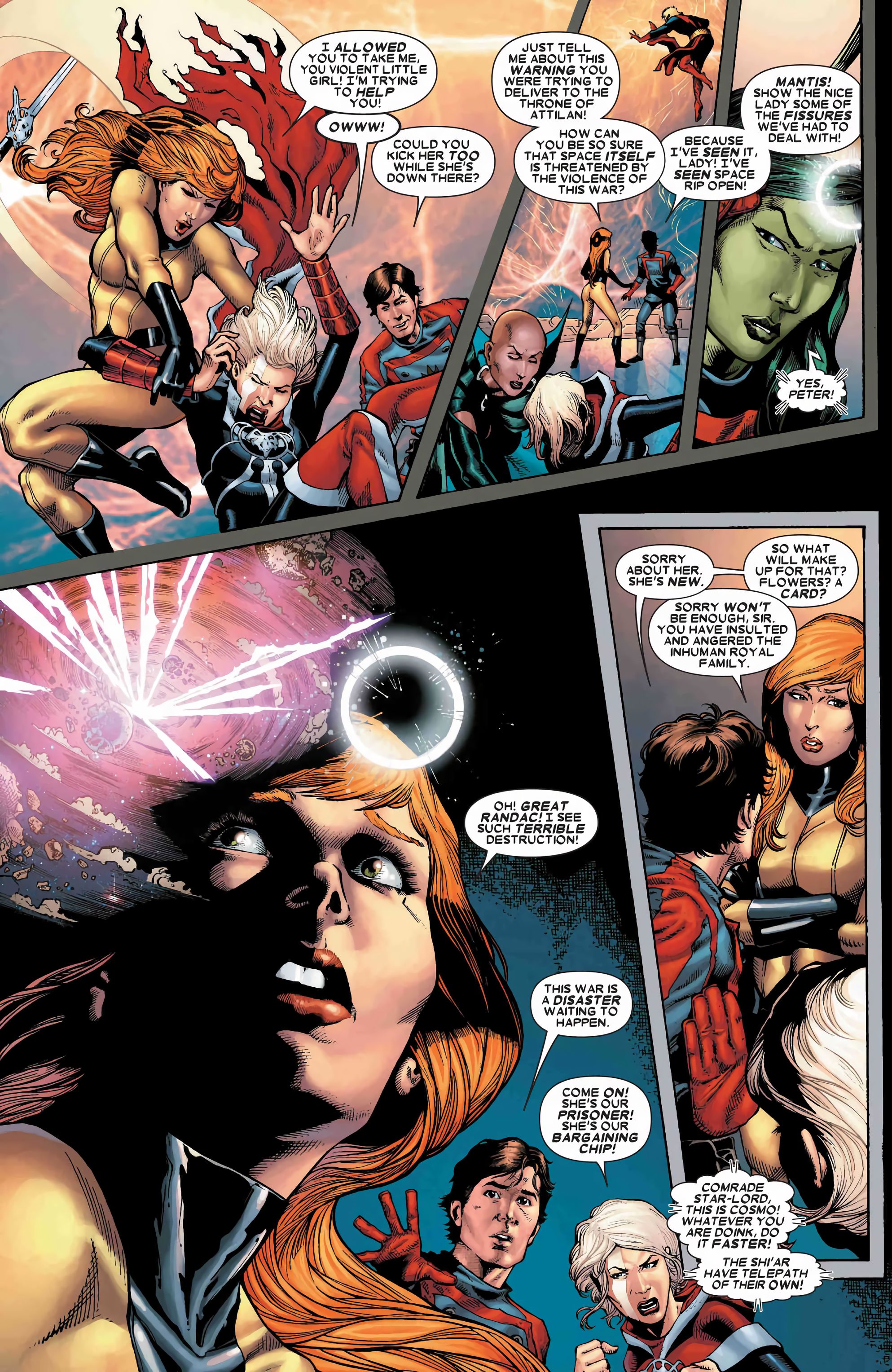 Read online War of Kings Omnibus comic -  Issue # TPB (Part 11) - 95