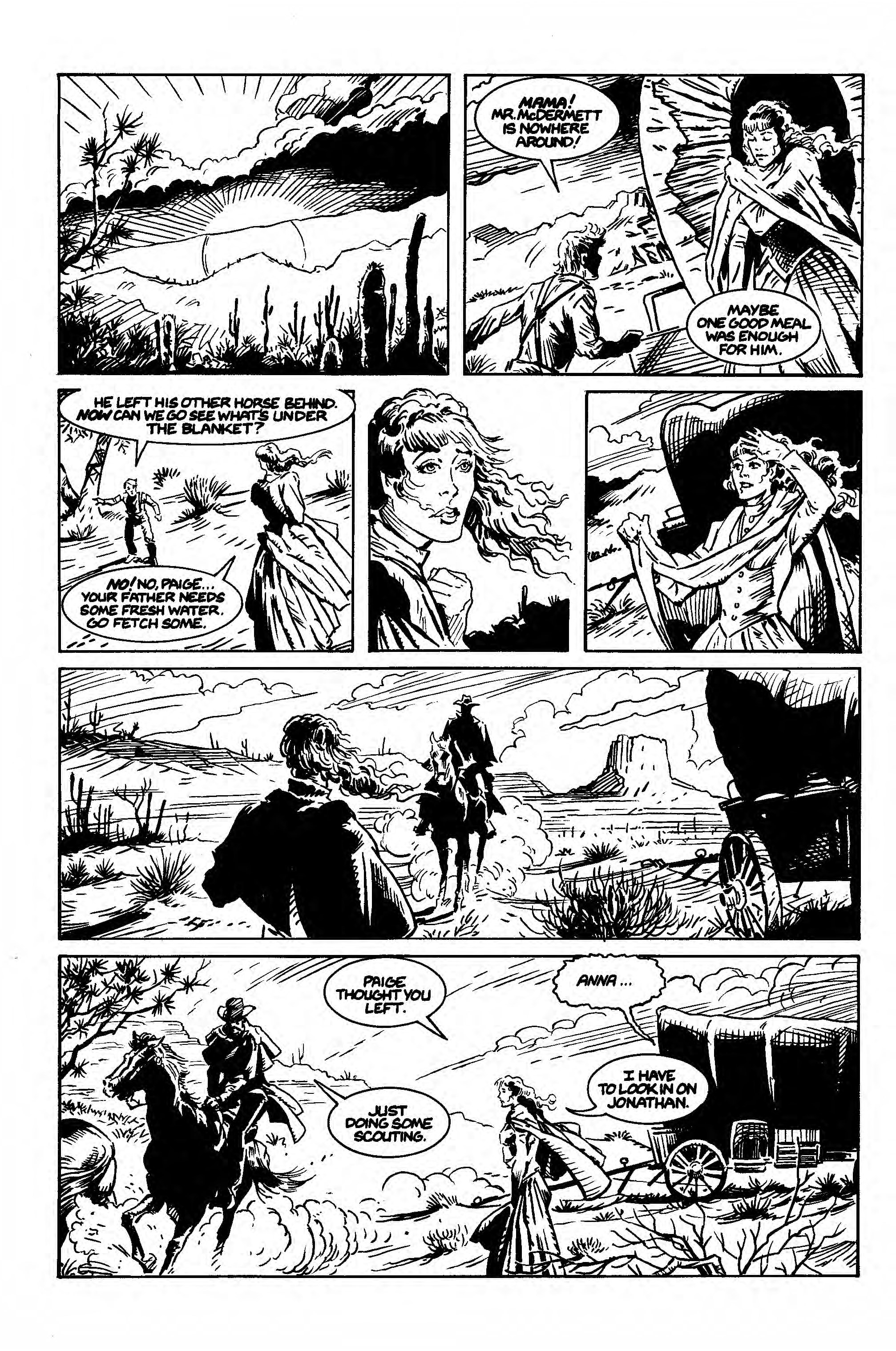 Read online Bounty and Navarro: Tales of the Old West comic -  Issue # TPB - 19