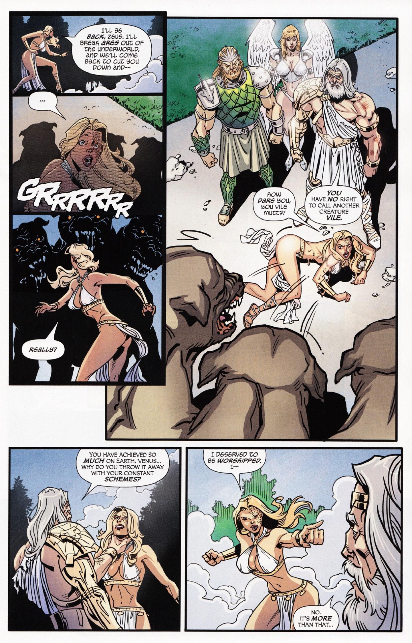 Read online Grimm Fairy Tales presents Godstorm comic -  Issue #4 - 18