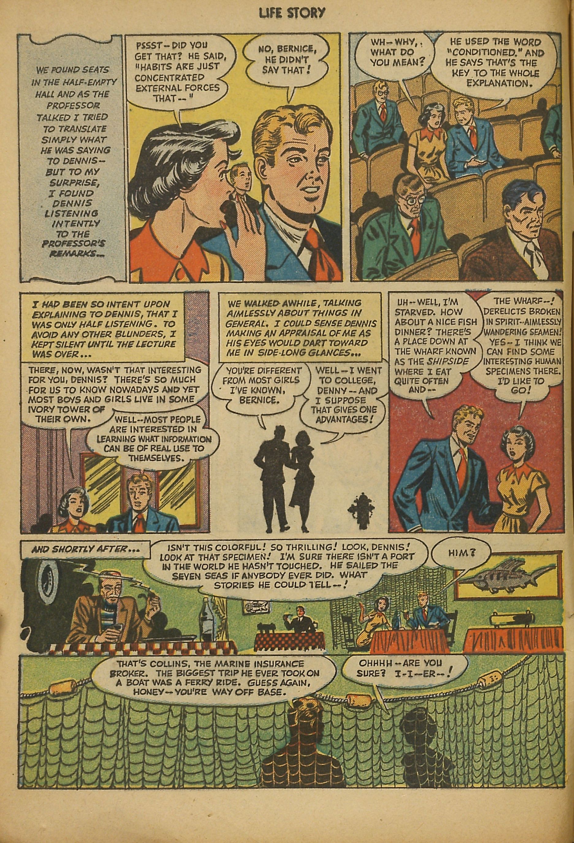 Read online Life Story comic -  Issue #5 - 8