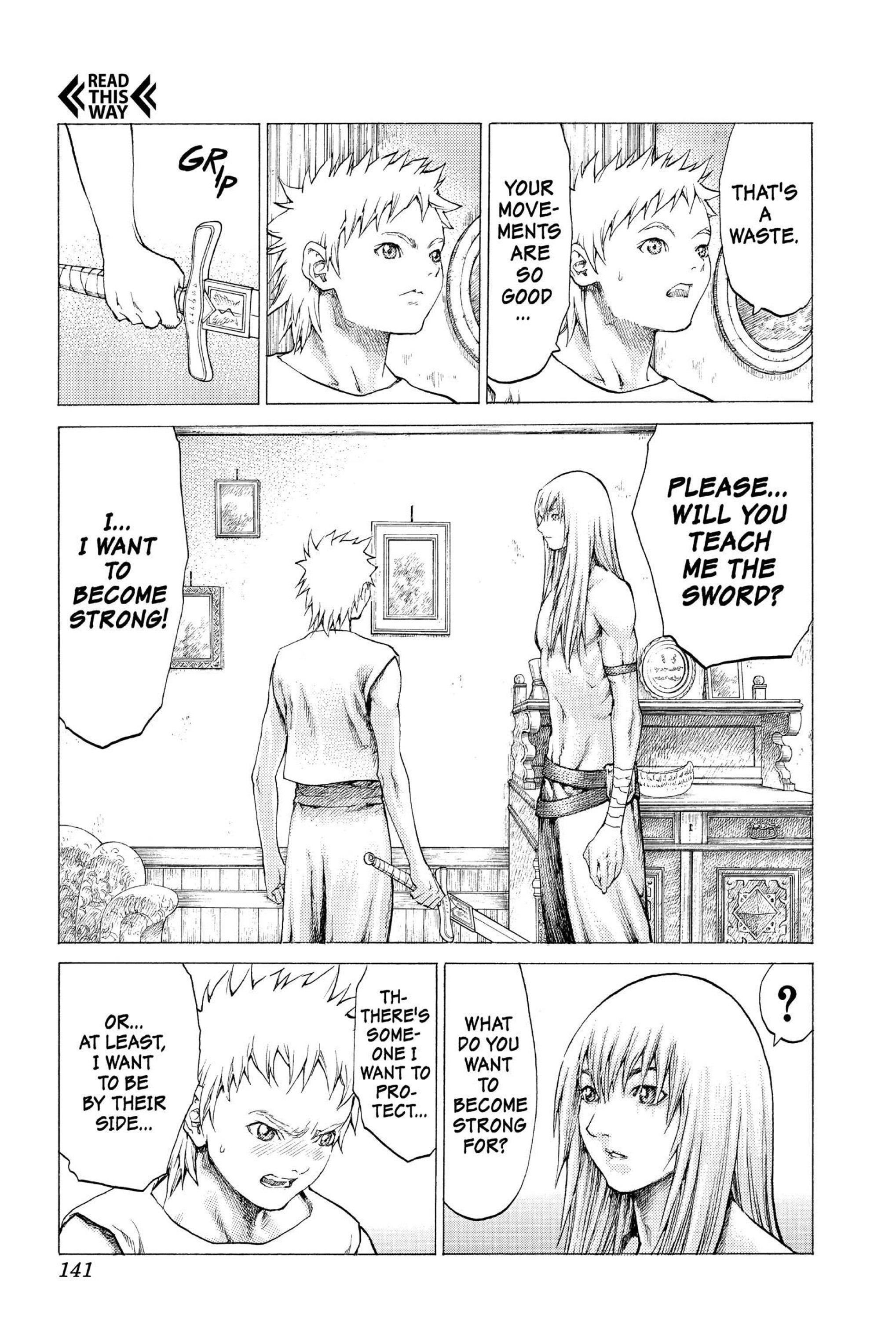 Read online Claymore comic -  Issue #10 - 130
