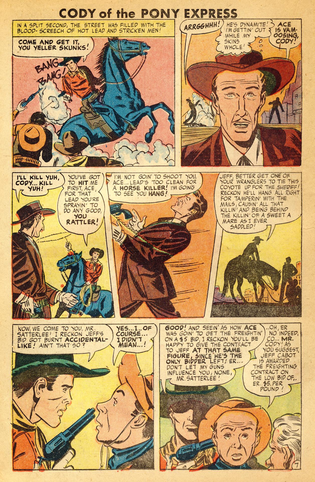 Read online Cody of the Pony Express comic -  Issue # Full - 18