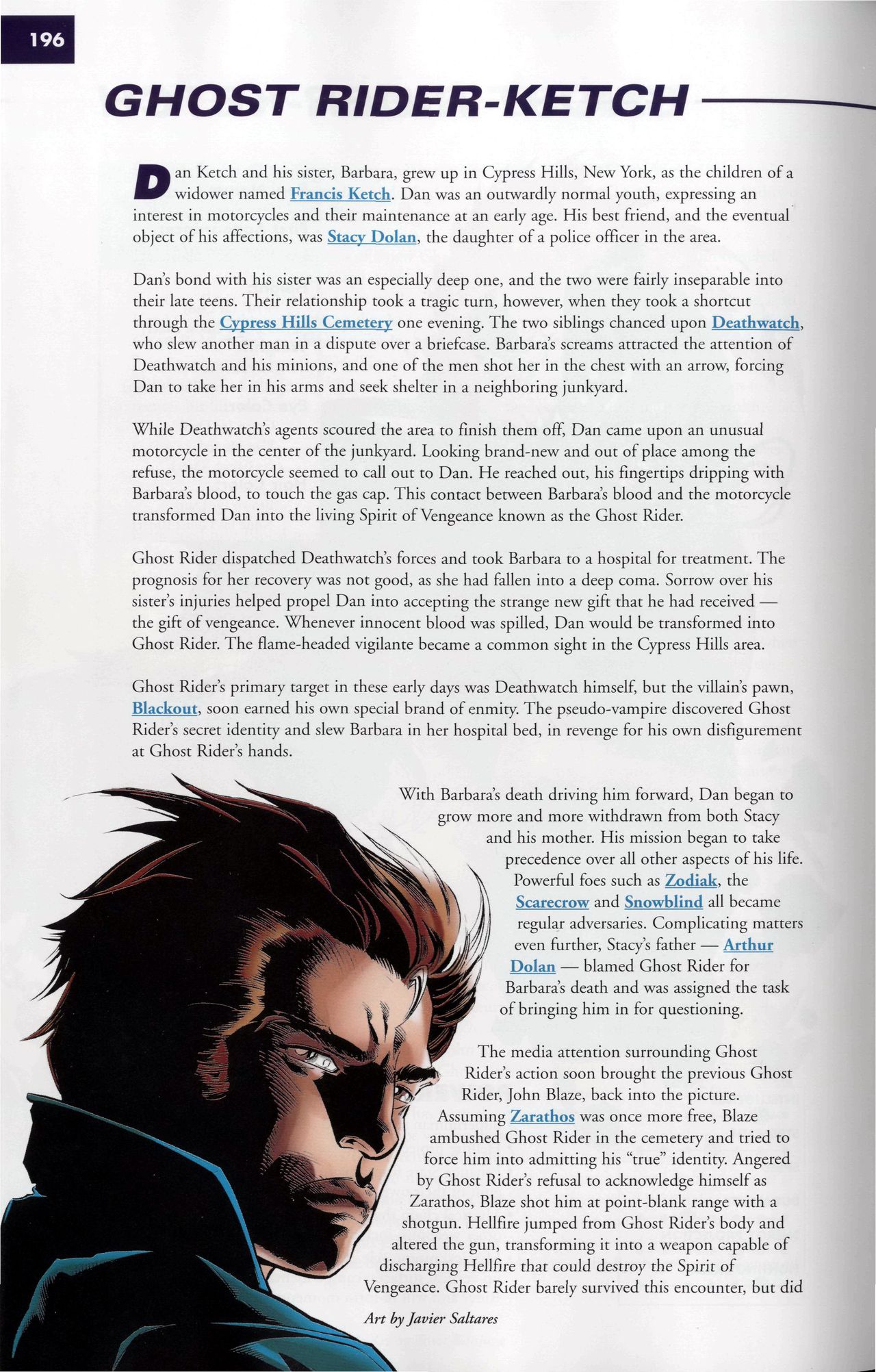 Read online Marvel Encyclopedia comic -  Issue # TPB 5 - 199