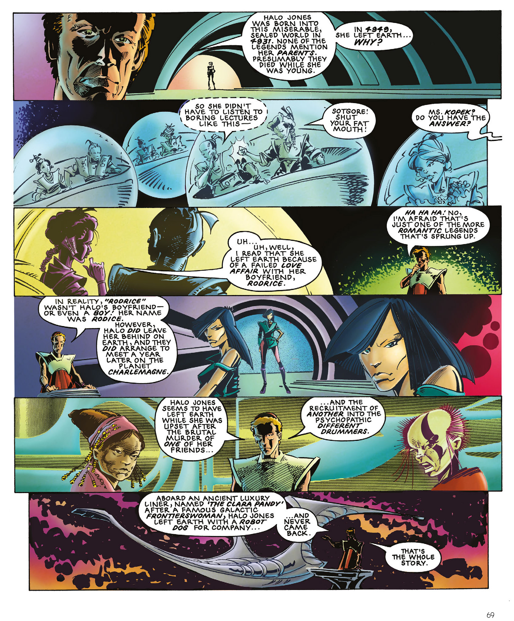 Read online The Ballad of Halo Jones: Full Colour Omnibus Edition comic -  Issue # TPB (Part 1) - 71
