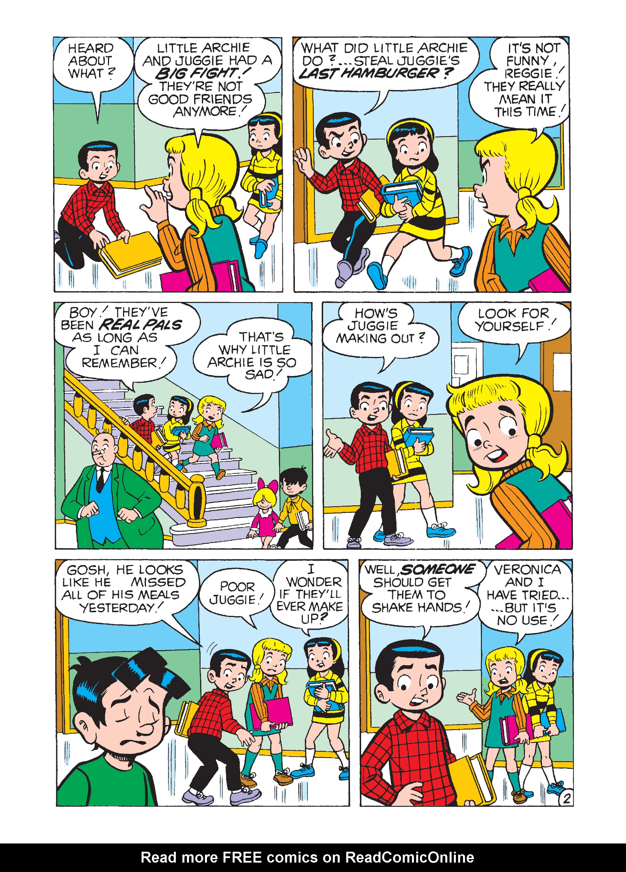 Read online Archie's Funhouse Double Digest comic -  Issue #2 - 136