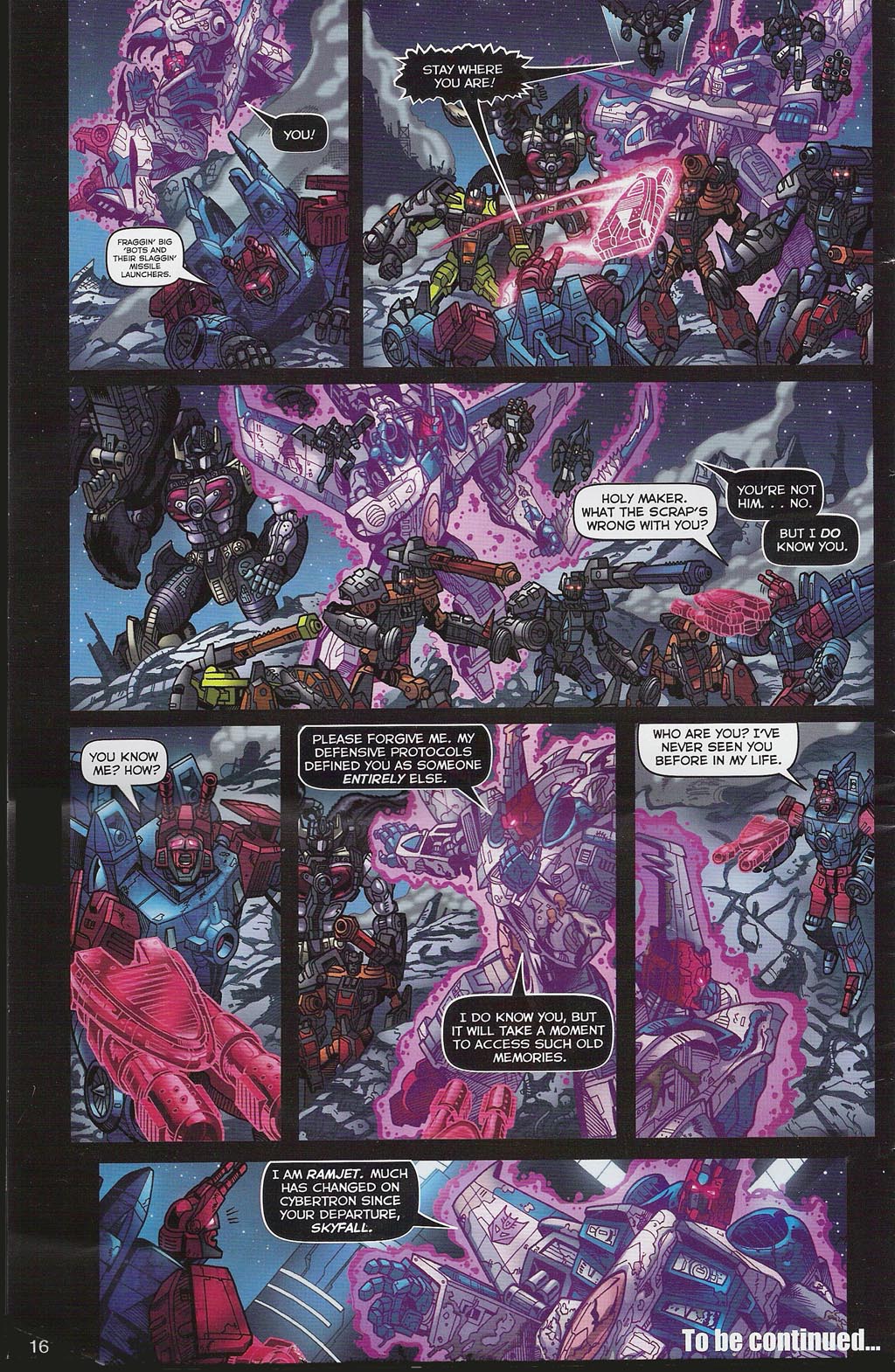 Read online Transformers: Collectors' Club comic -  Issue #4 - 16