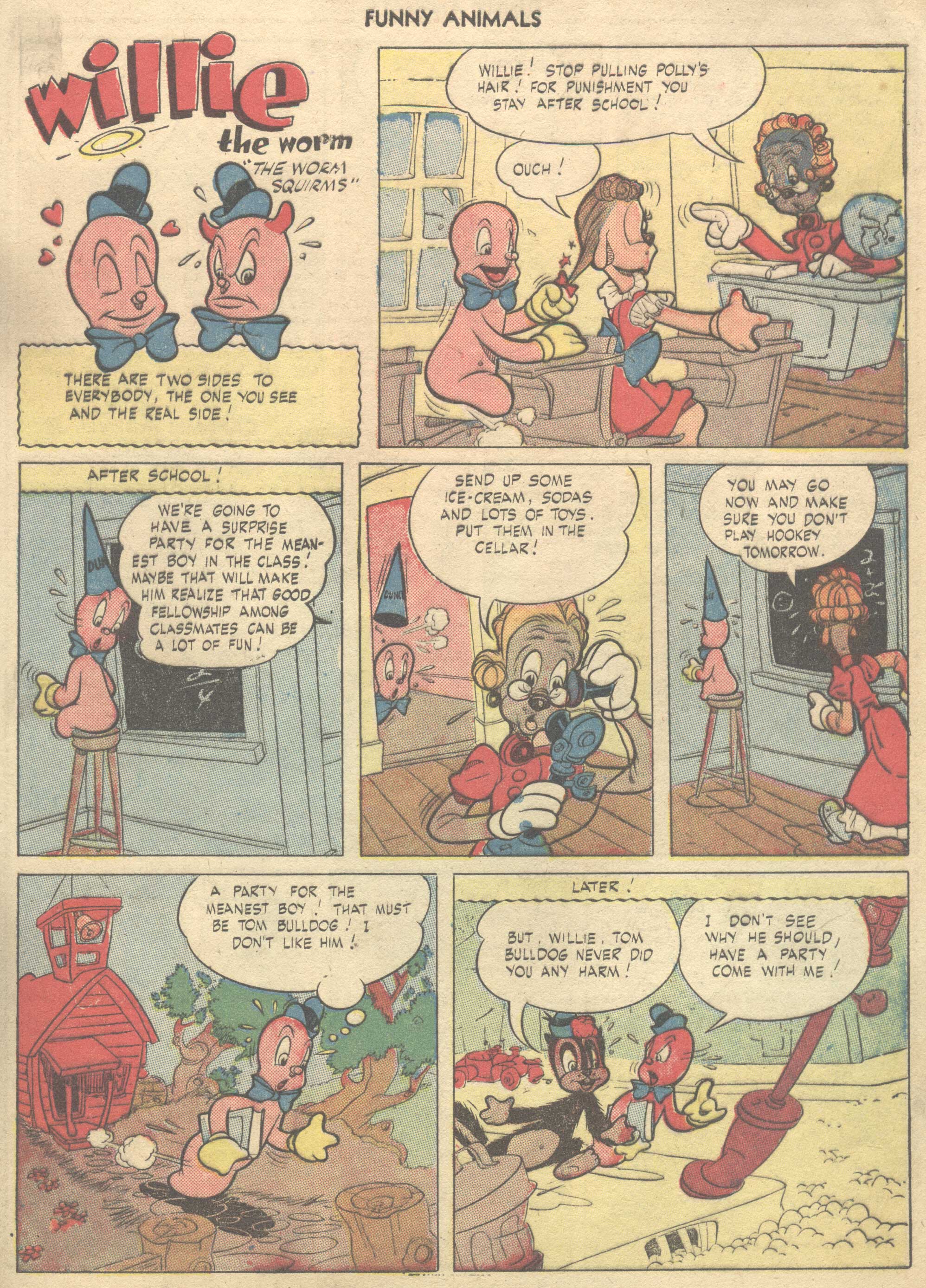 Read online Fawcett's Funny Animals comic -  Issue #37 - 41