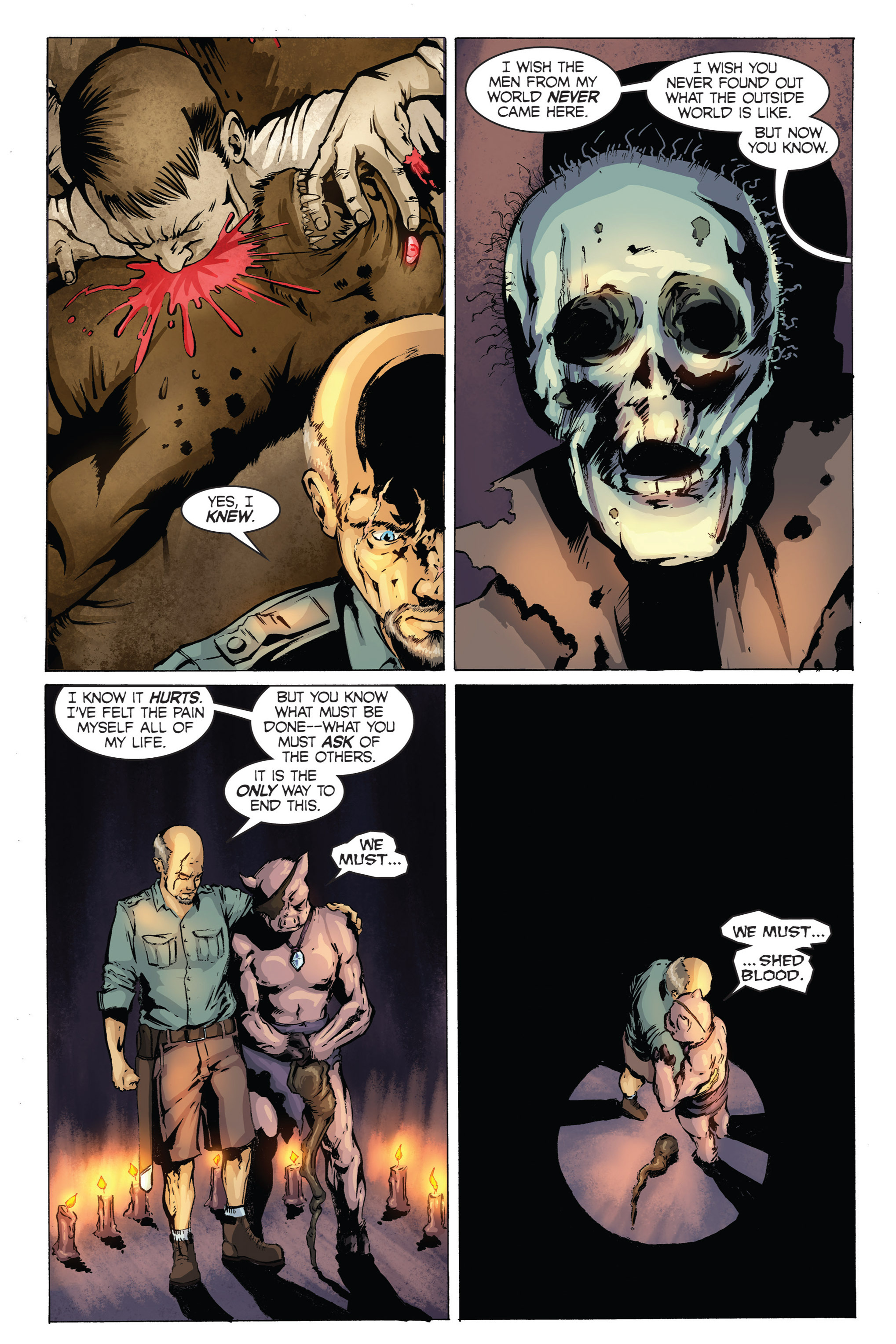 Read online The Army of Dr. Moreau comic -  Issue #6 - 7
