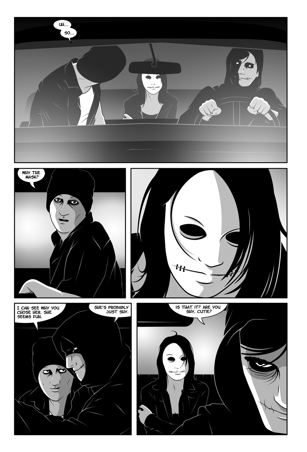 Read online Hollow Girl comic -  Issue #1 - 6