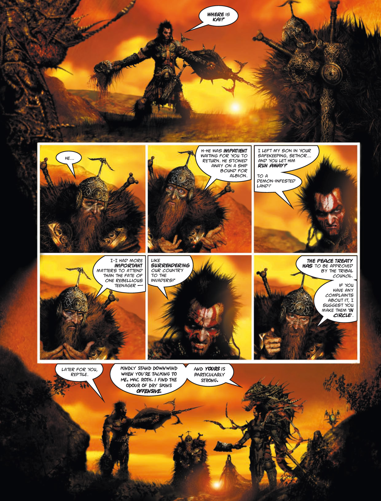 Read online Sláine comic -  Issue # TPB 10 - 84