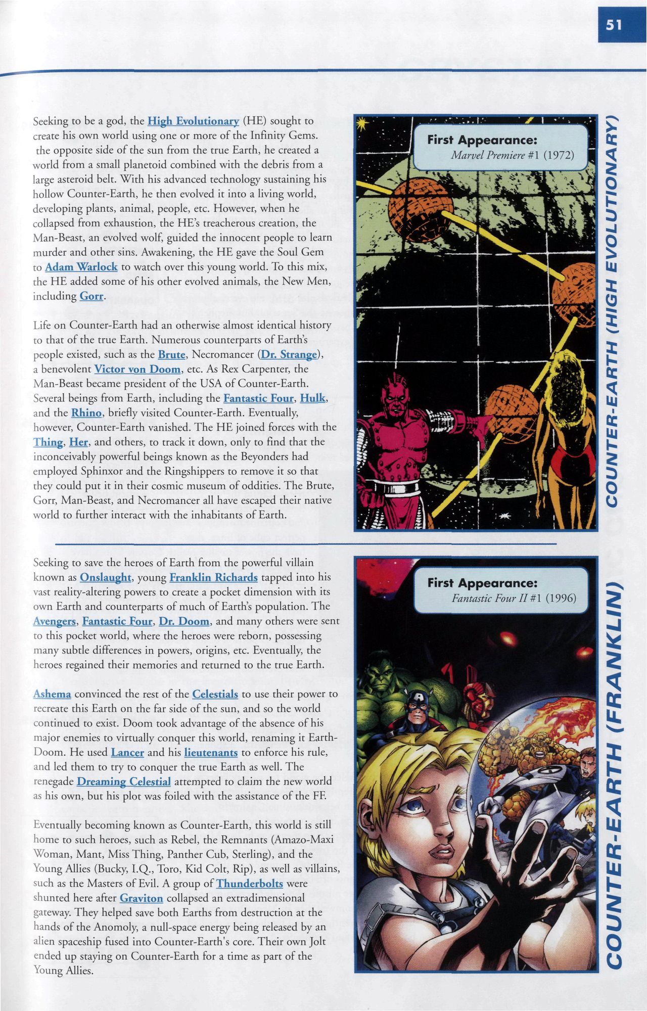 Read online Marvel Encyclopedia comic -  Issue # TPB 6 - 54