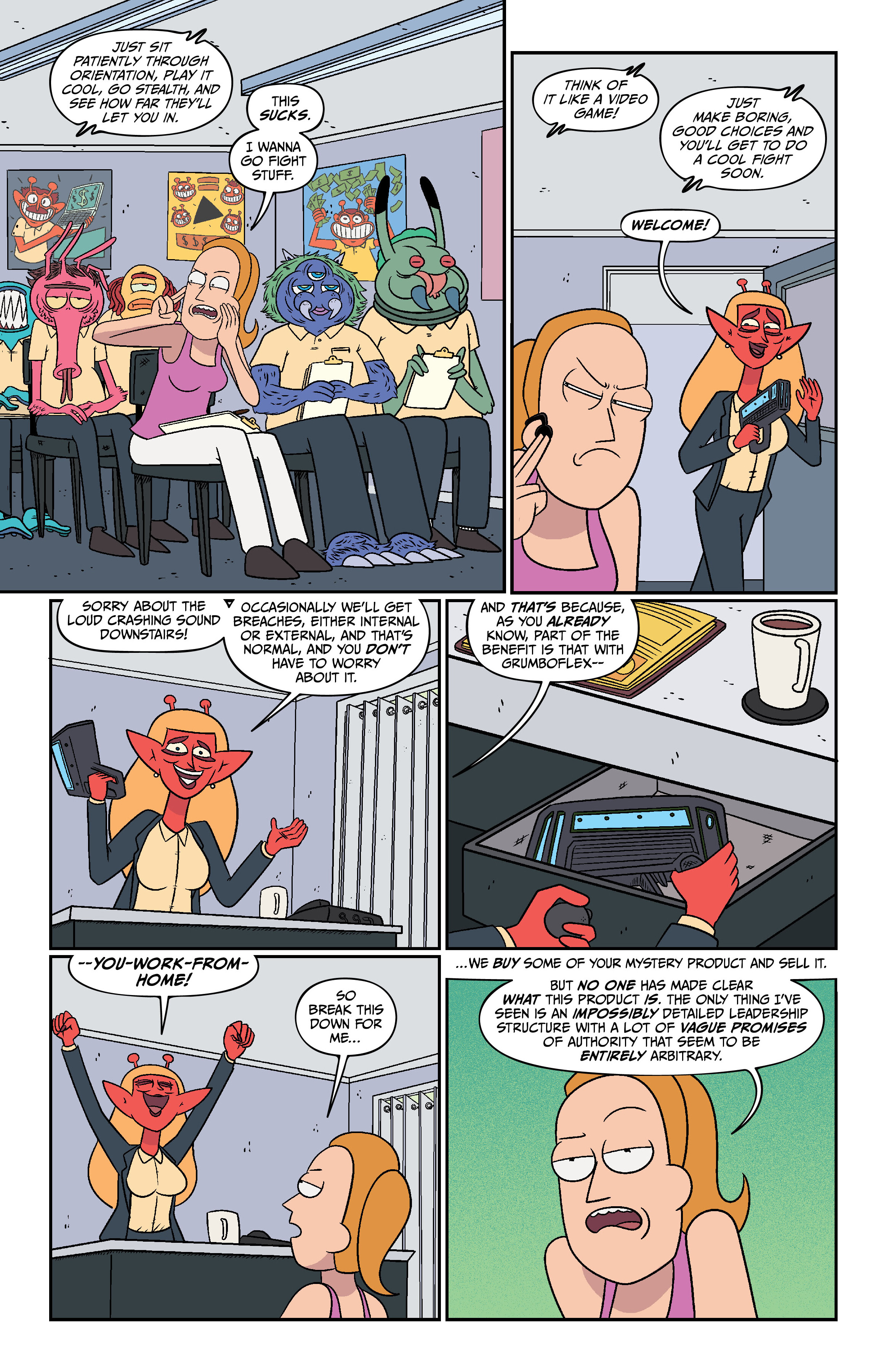 Read online Rick and Morty Deluxe Edition comic -  Issue # TPB 8 (Part 1) - 74