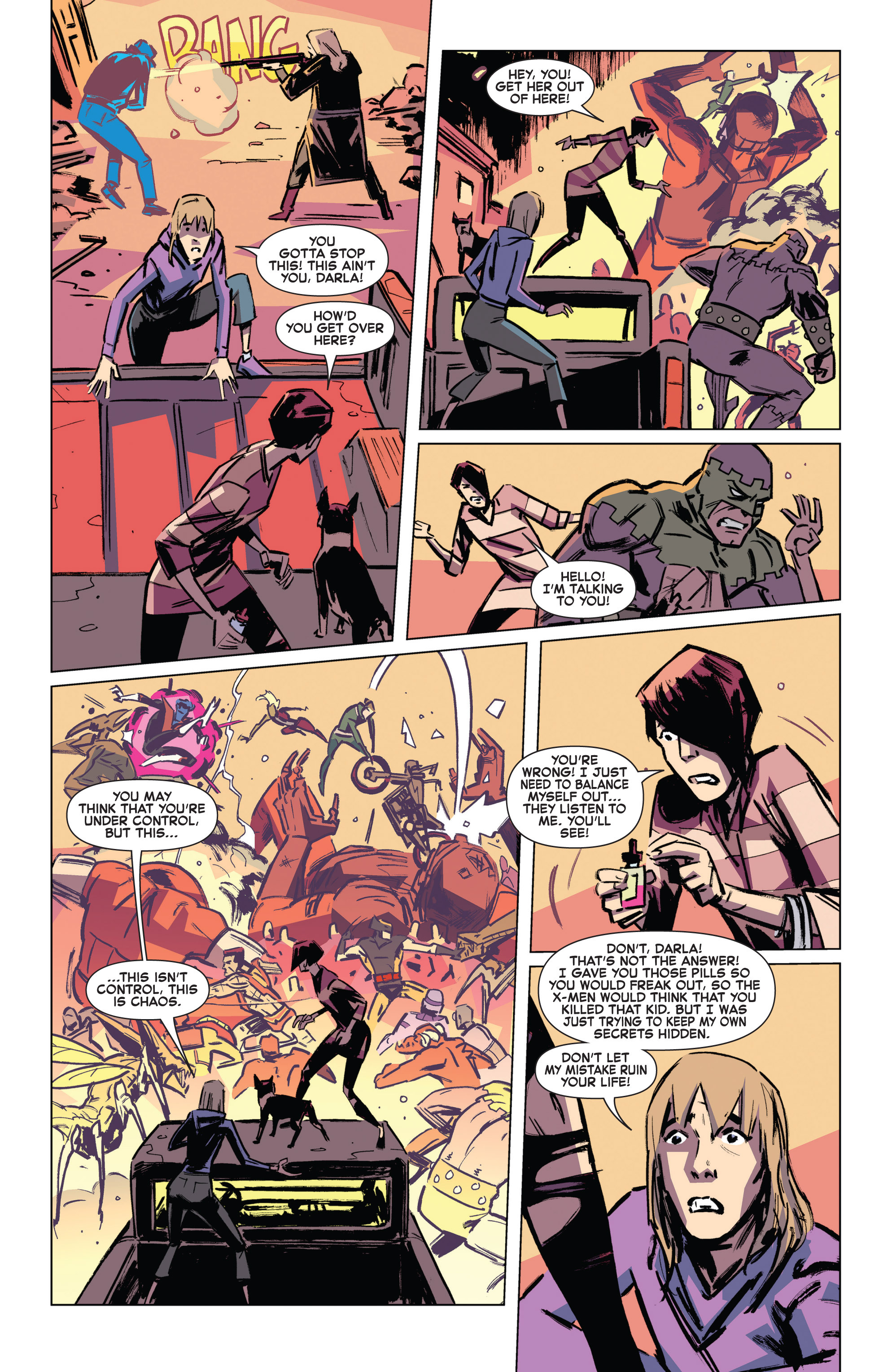 Read online Marvel Knights: X-Men comic -  Issue #5 - 12