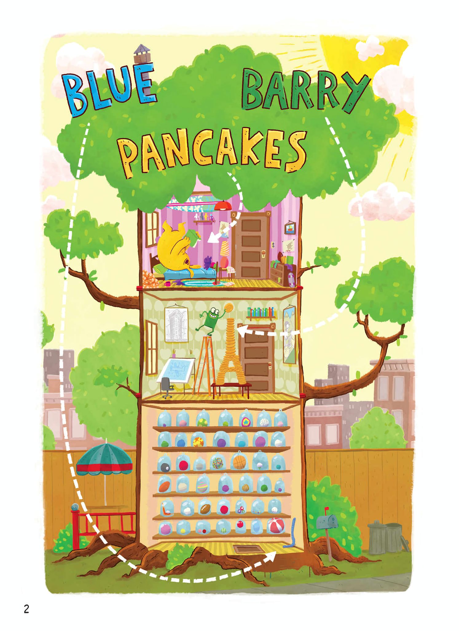 Read online Blue, Barry & Pancakes comic -  Issue # TPB 1 - 8