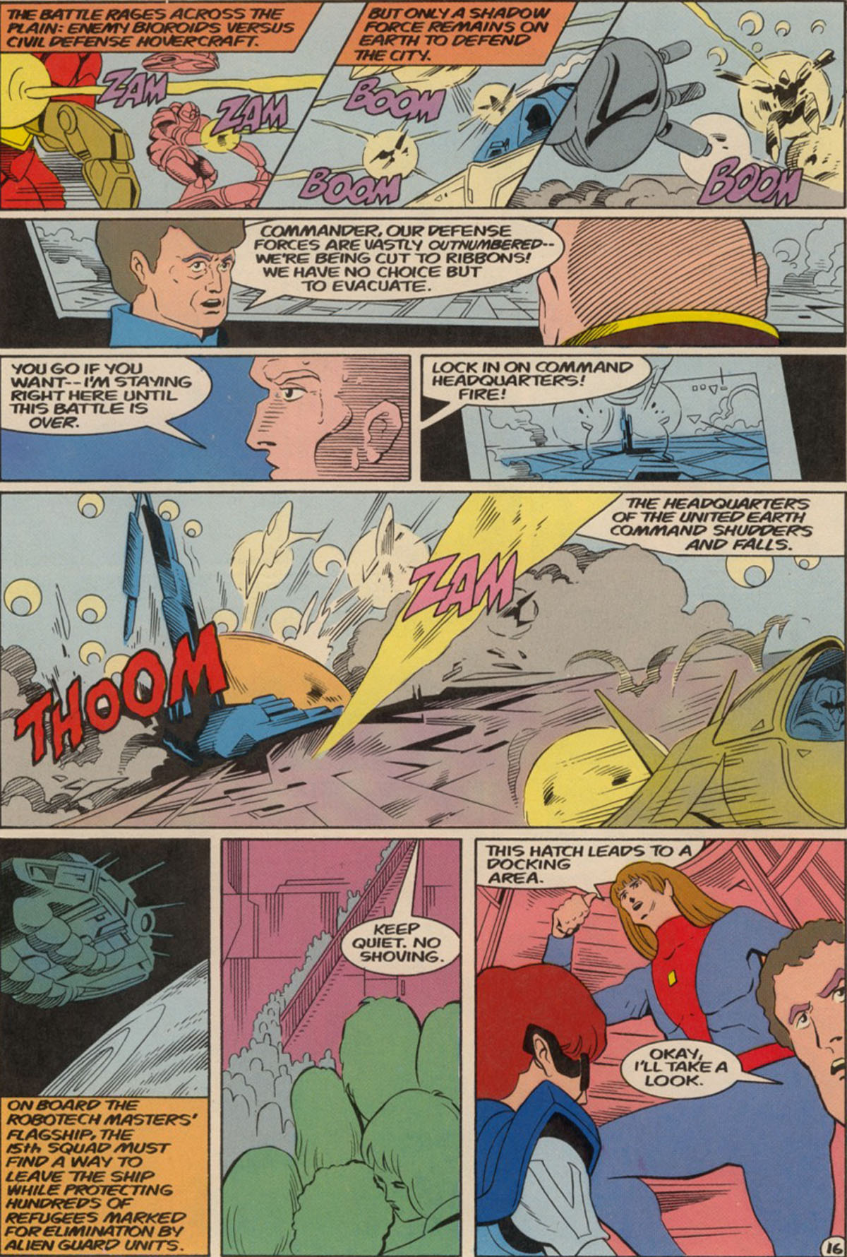 Read online Robotech Masters comic -  Issue #23 - 20