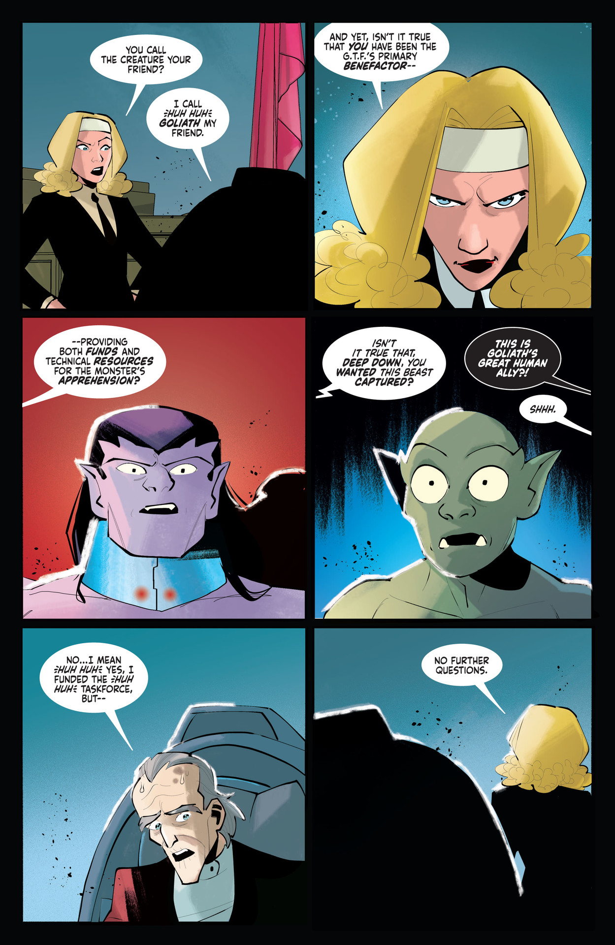 Read online Gargoyles (2022) comic -  Issue #9 - 16