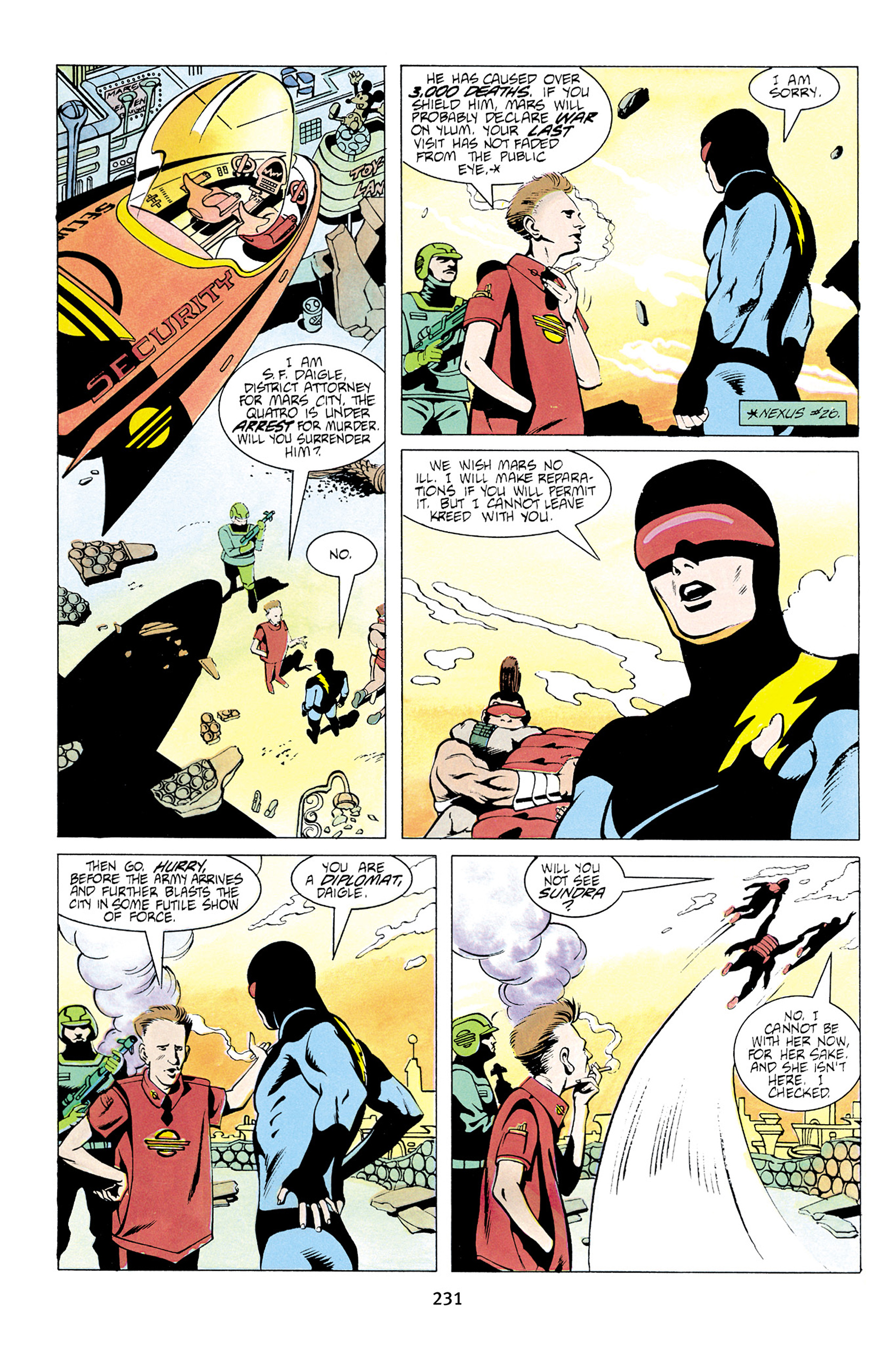 Read online Nexus Omnibus comic -  Issue # TPB 3 - 230