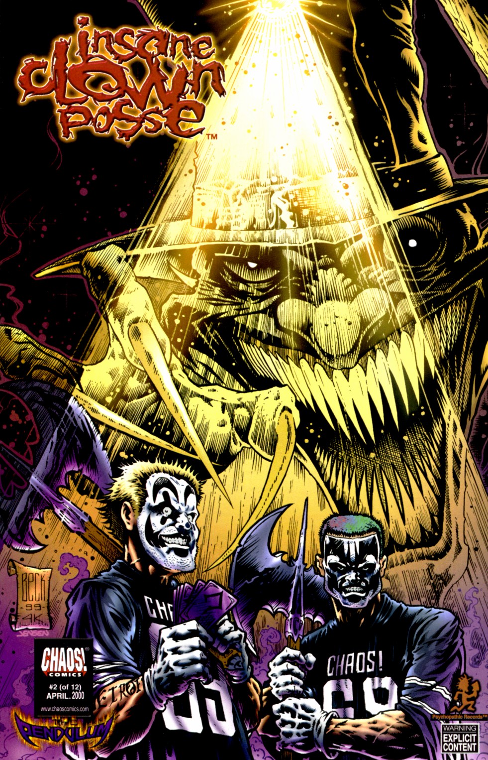 Read online Insane Clown Posse: The Pendulum comic -  Issue #2 - 1