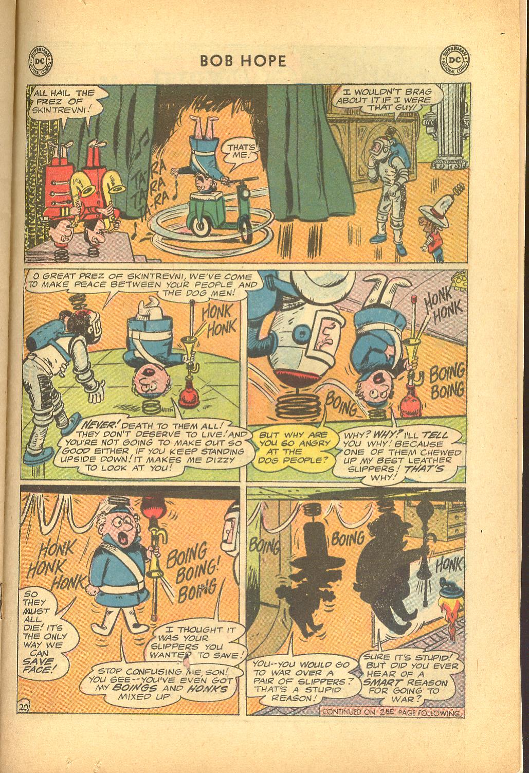 Read online The Adventures of Bob Hope comic -  Issue #94 - 27