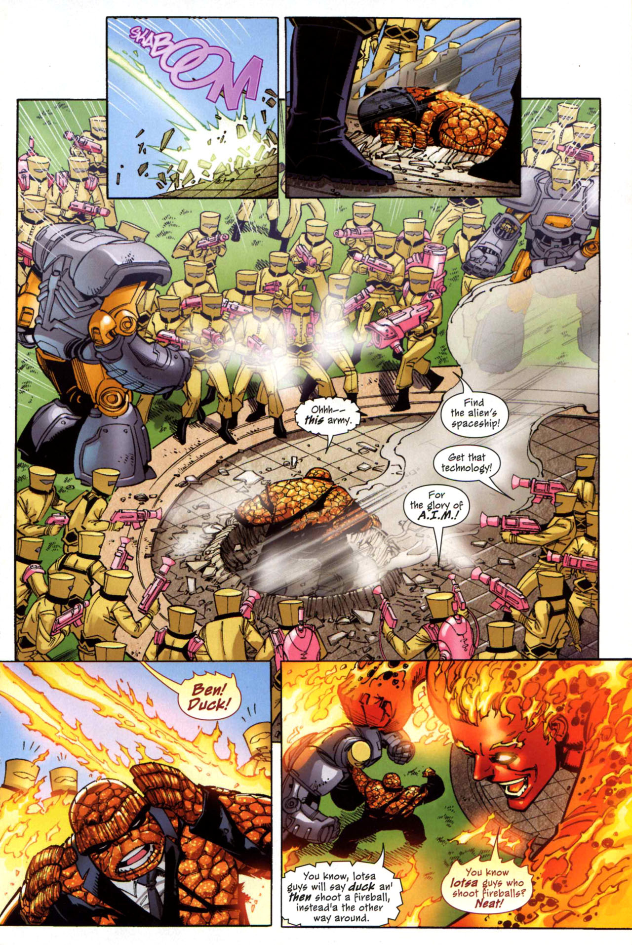 Read online Marvel Adventures Fantastic Four comic -  Issue #35 - 19