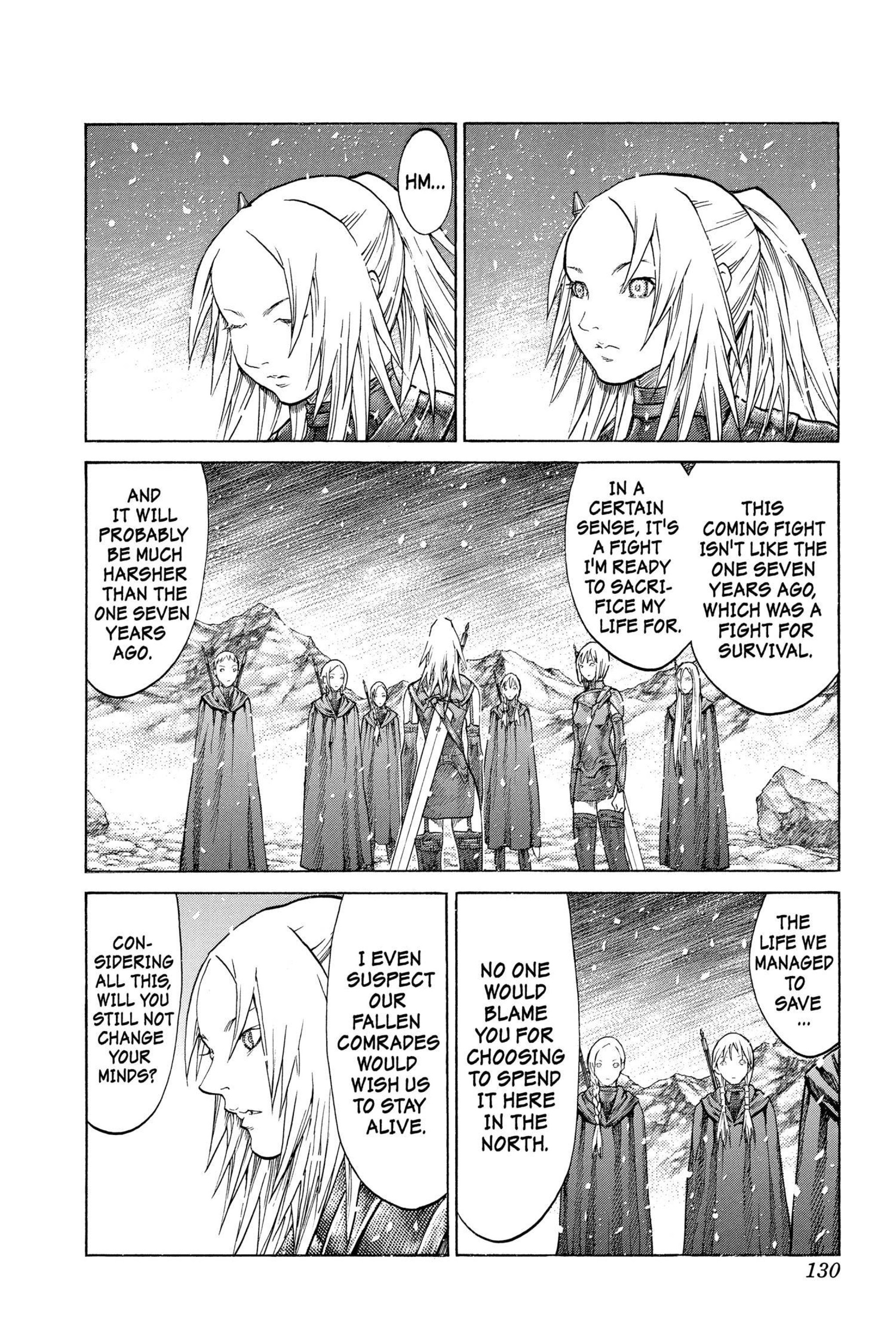Read online Claymore comic -  Issue #12 - 120