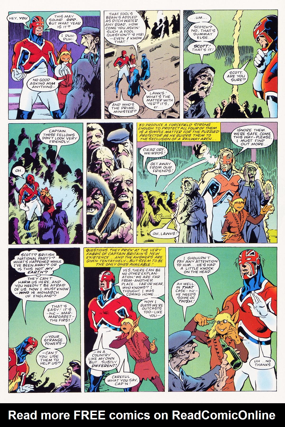 Read online X-Men Archives Featuring Captain Britain comic -  Issue #1 - 11