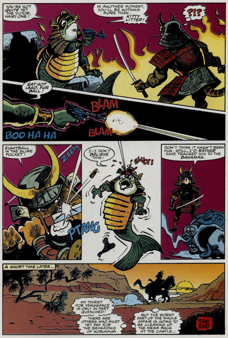 Read online Samurai Cat comic -  Issue #1 - 30