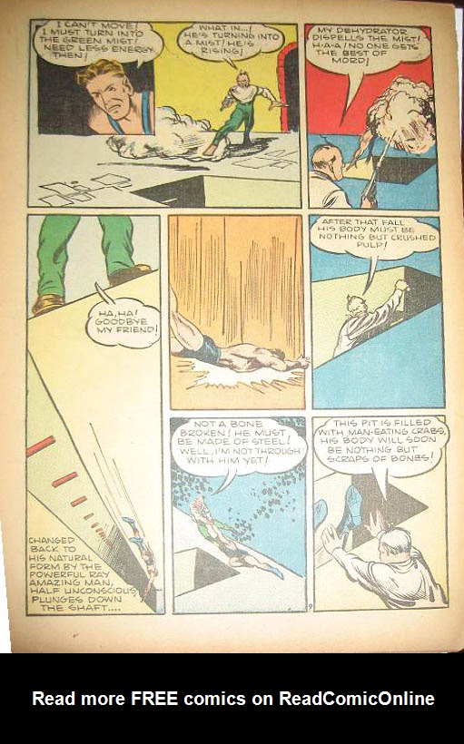 Read online Amazing Man Comics comic -  Issue #26 - 10