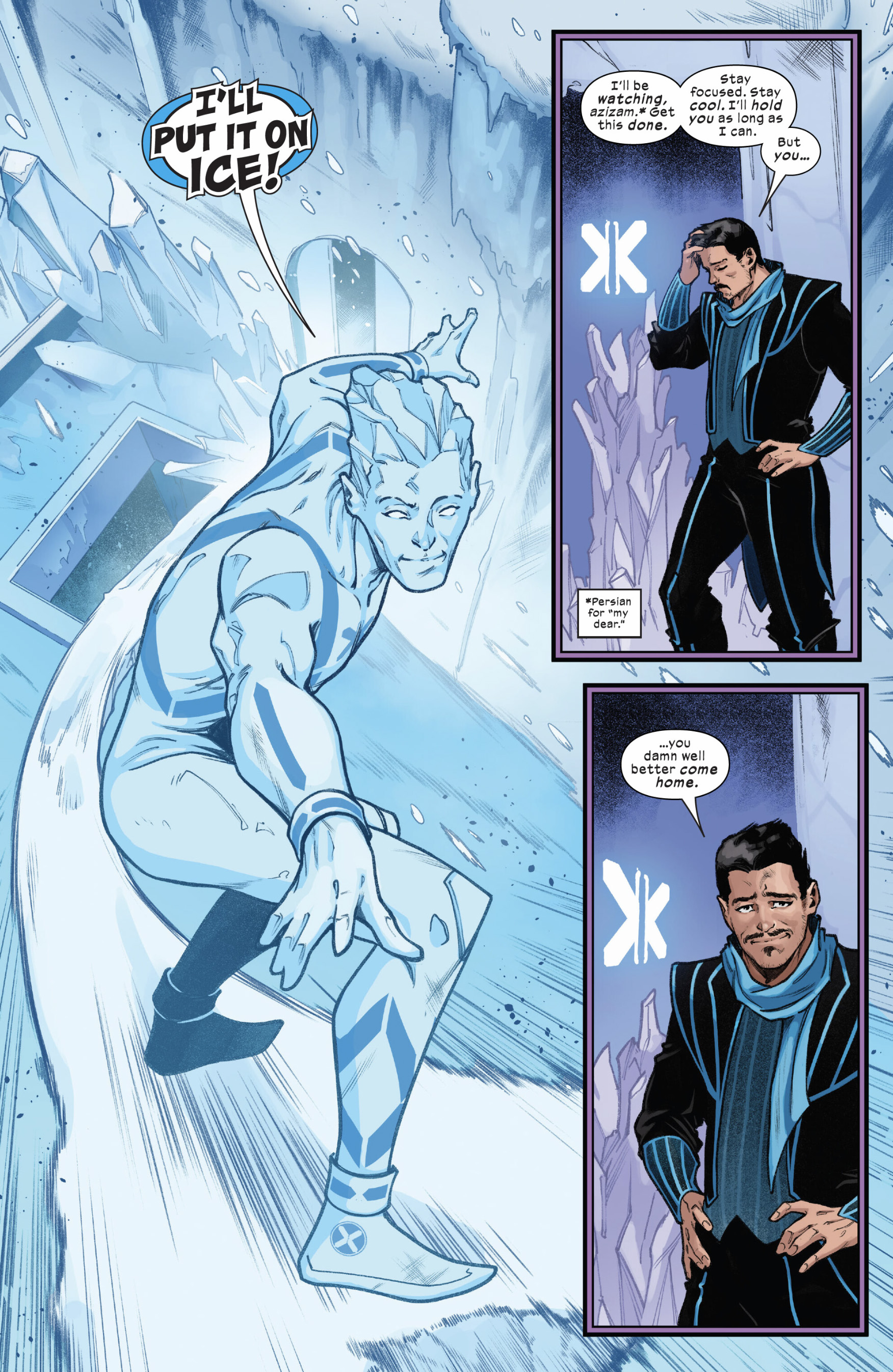 Read online Astonishing Iceman comic -  Issue #2 - 9